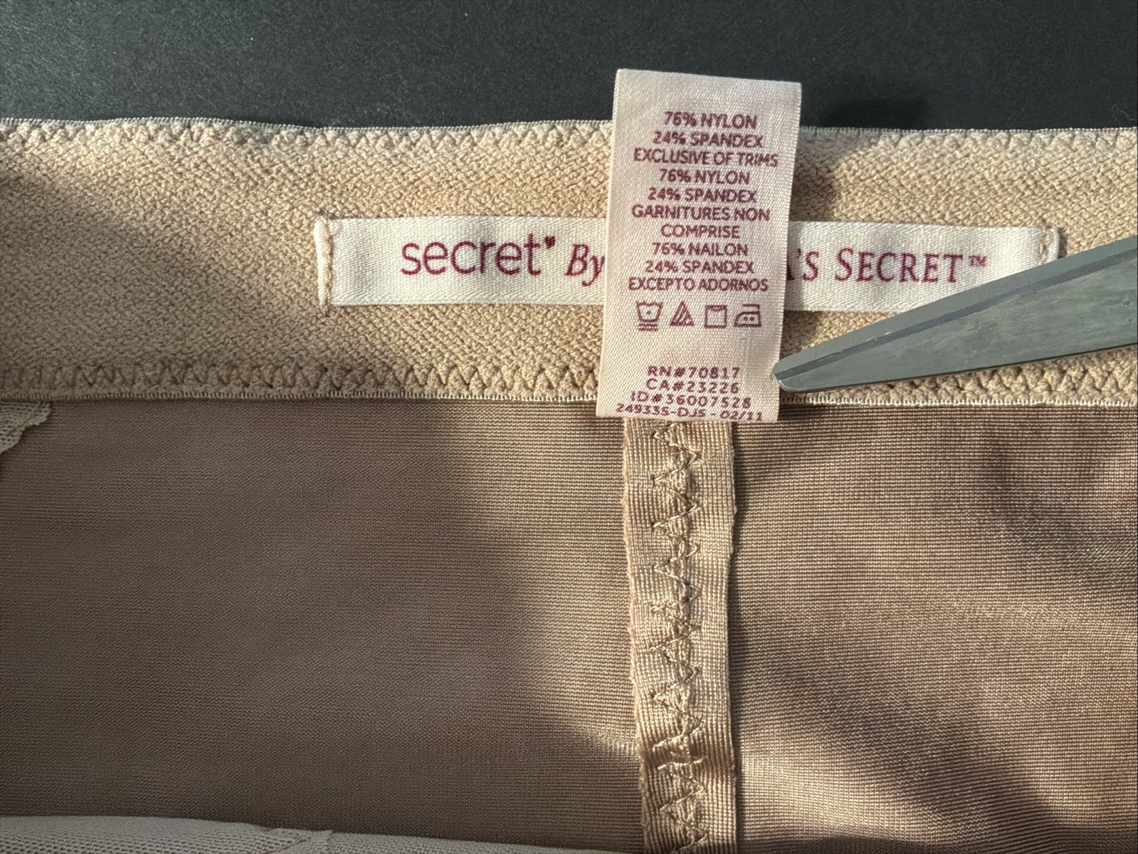 Vintage~Secret By Victoria’s Secret OHH-LA LA MINISKIRT W/PANTY SHAPER Size M