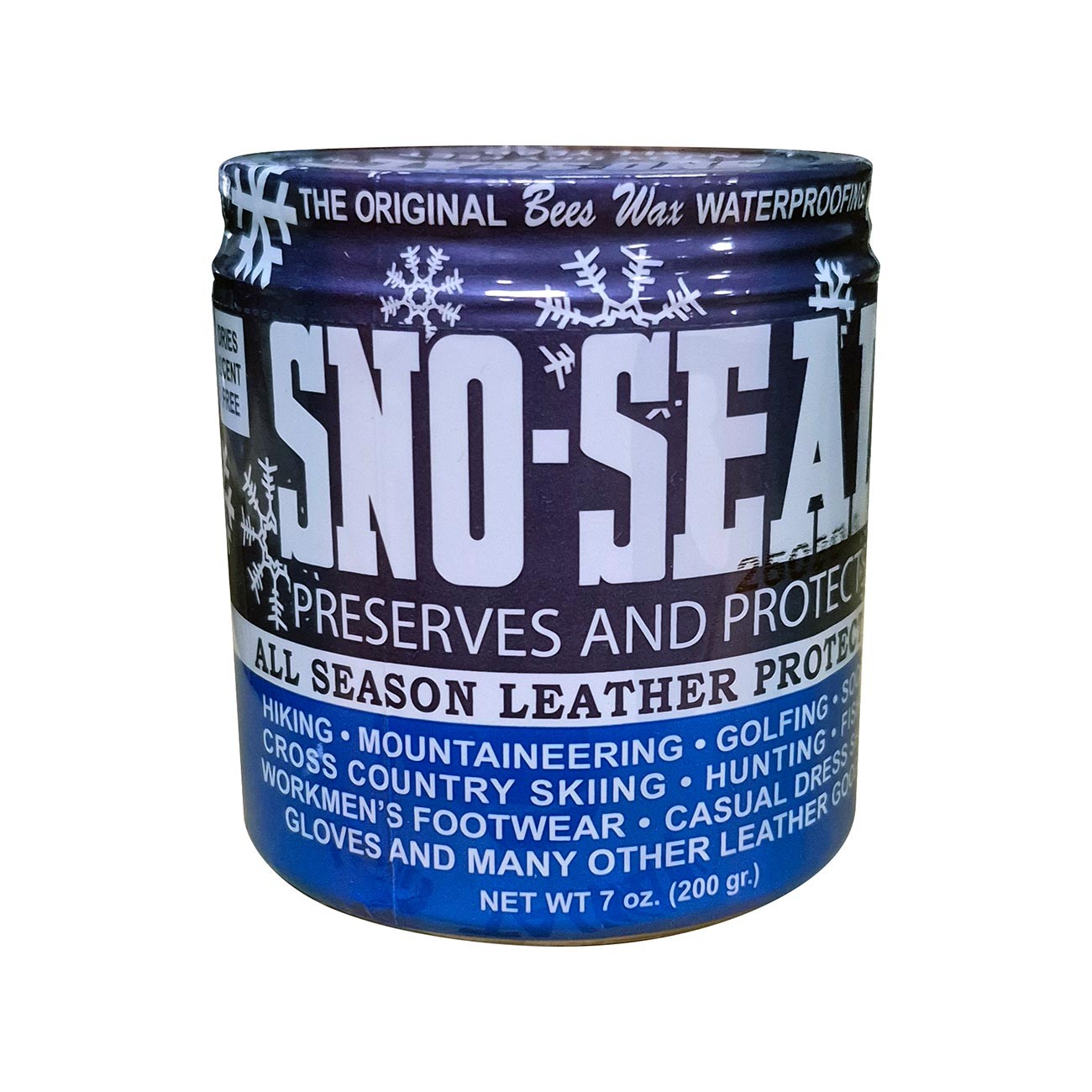 Atsko Sno-Seal Original Beeswax Waterproofing Seasonal Leather Protection (7 oz.