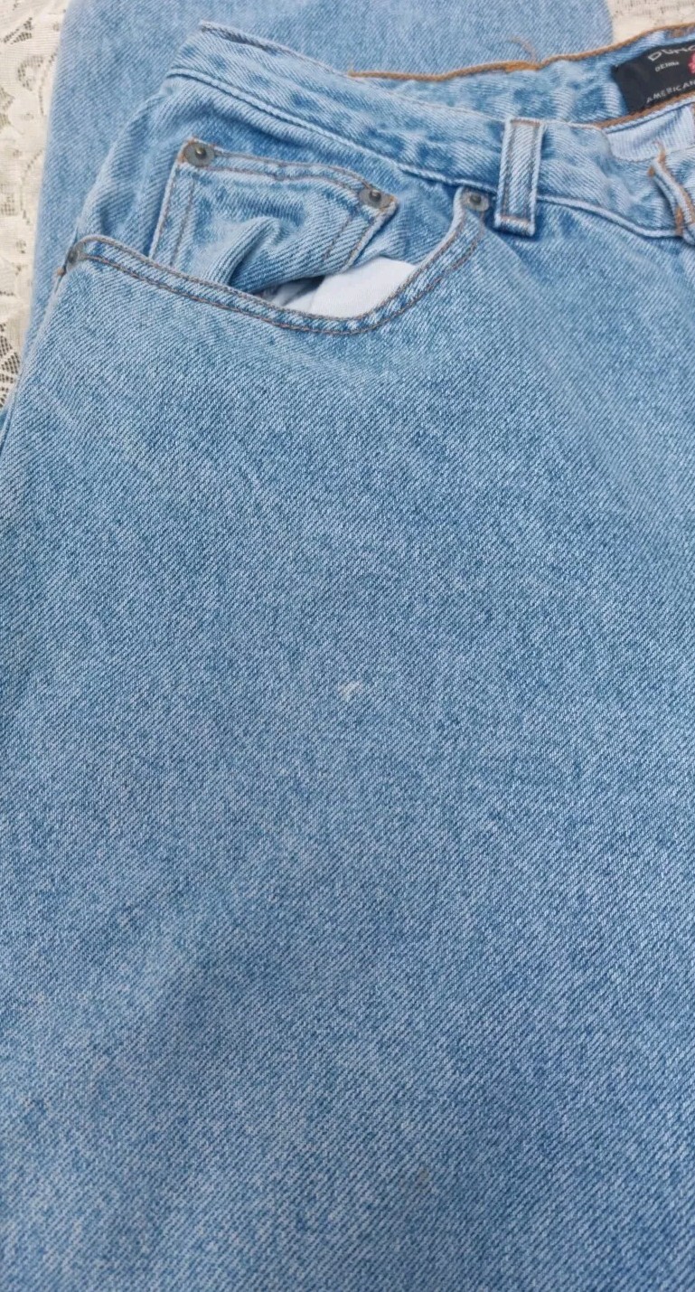 VINTAGE AMERICAN EAGLE OUTFITTERS DUNGAREES WOMEN’S SIZE 4 Reg MOM