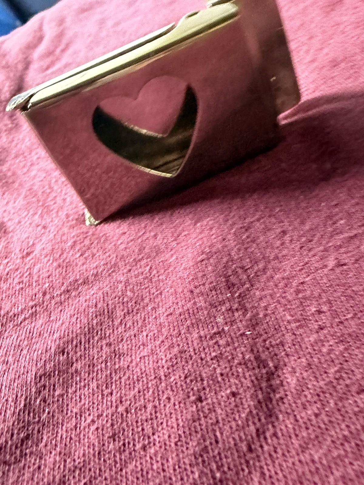 Vintage US military LOVE Issue ALCO BKL’N NY Silver Belt Buckle HEART Collection