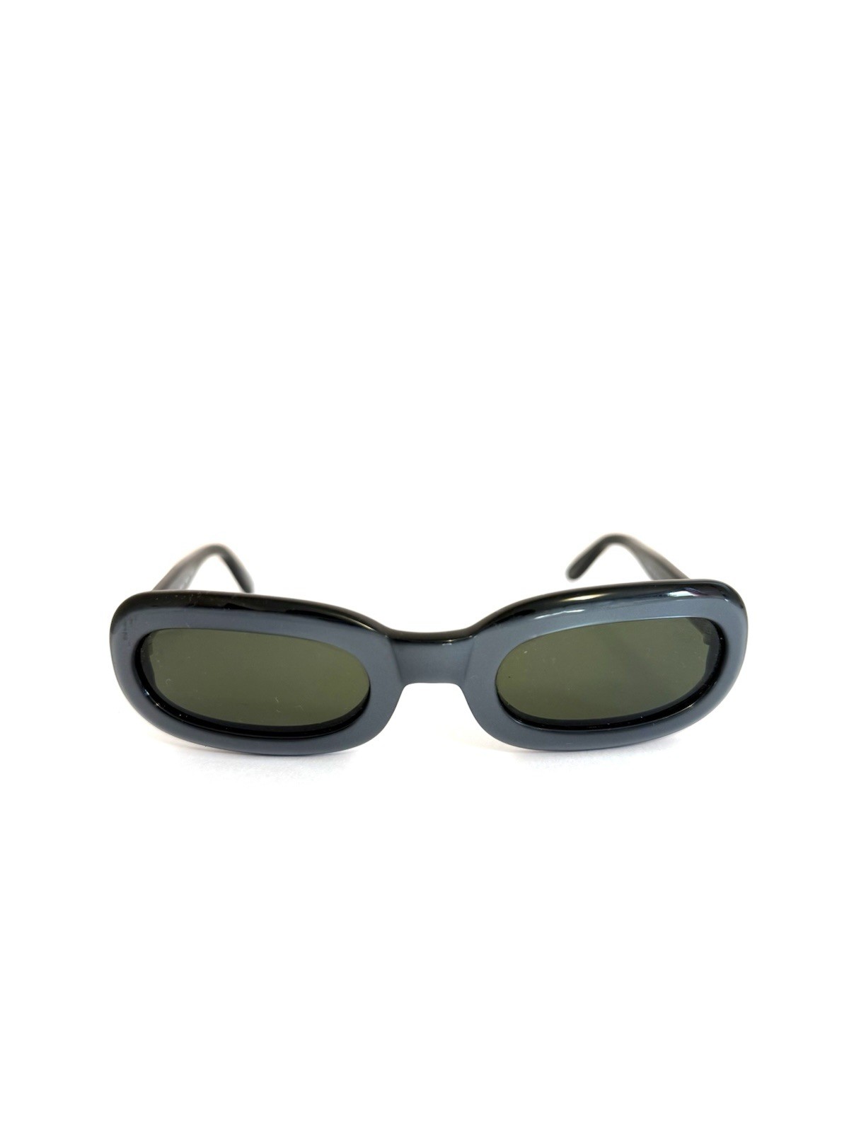 MOSCHINO sunglasses 3515-S 95/31 RARE VINTAGE 90s By persol shiny Blue/black