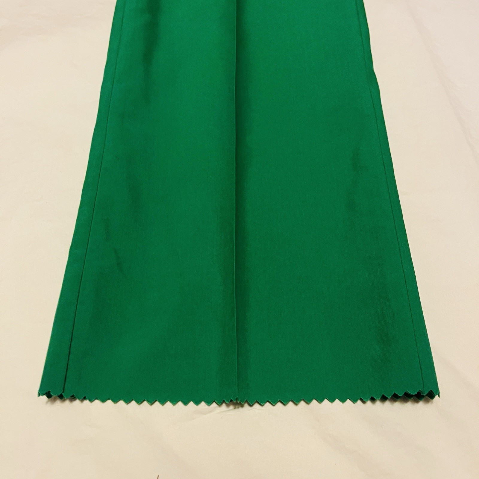 Vintage Green Hubbard Golf Pants Slacks Polyester Cotton Disco NOS Deadstock 32