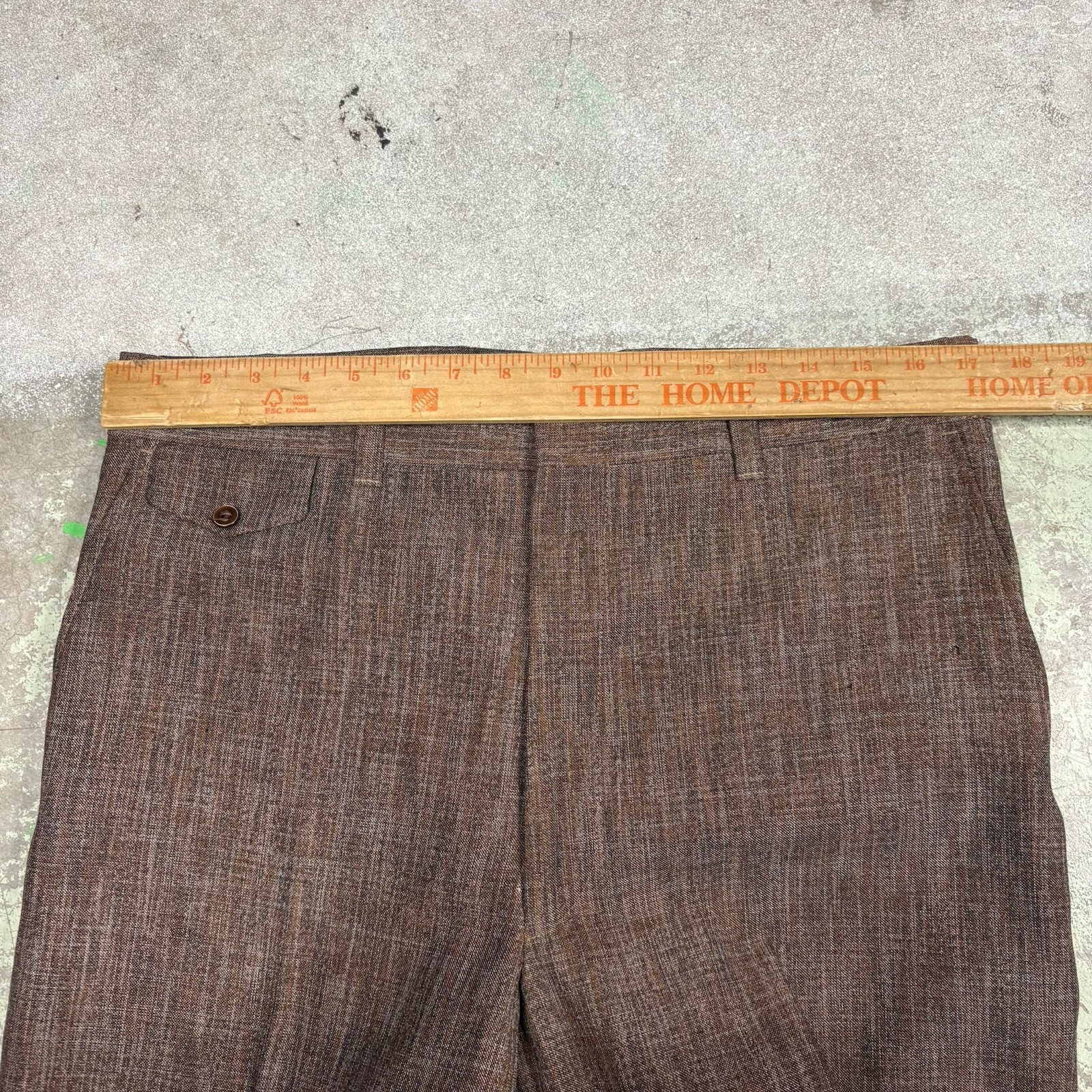 Vintage 70s JC Penney Men’s 3-Piece Suit Mens Size 42R (34×32) Blazer Vest Pants