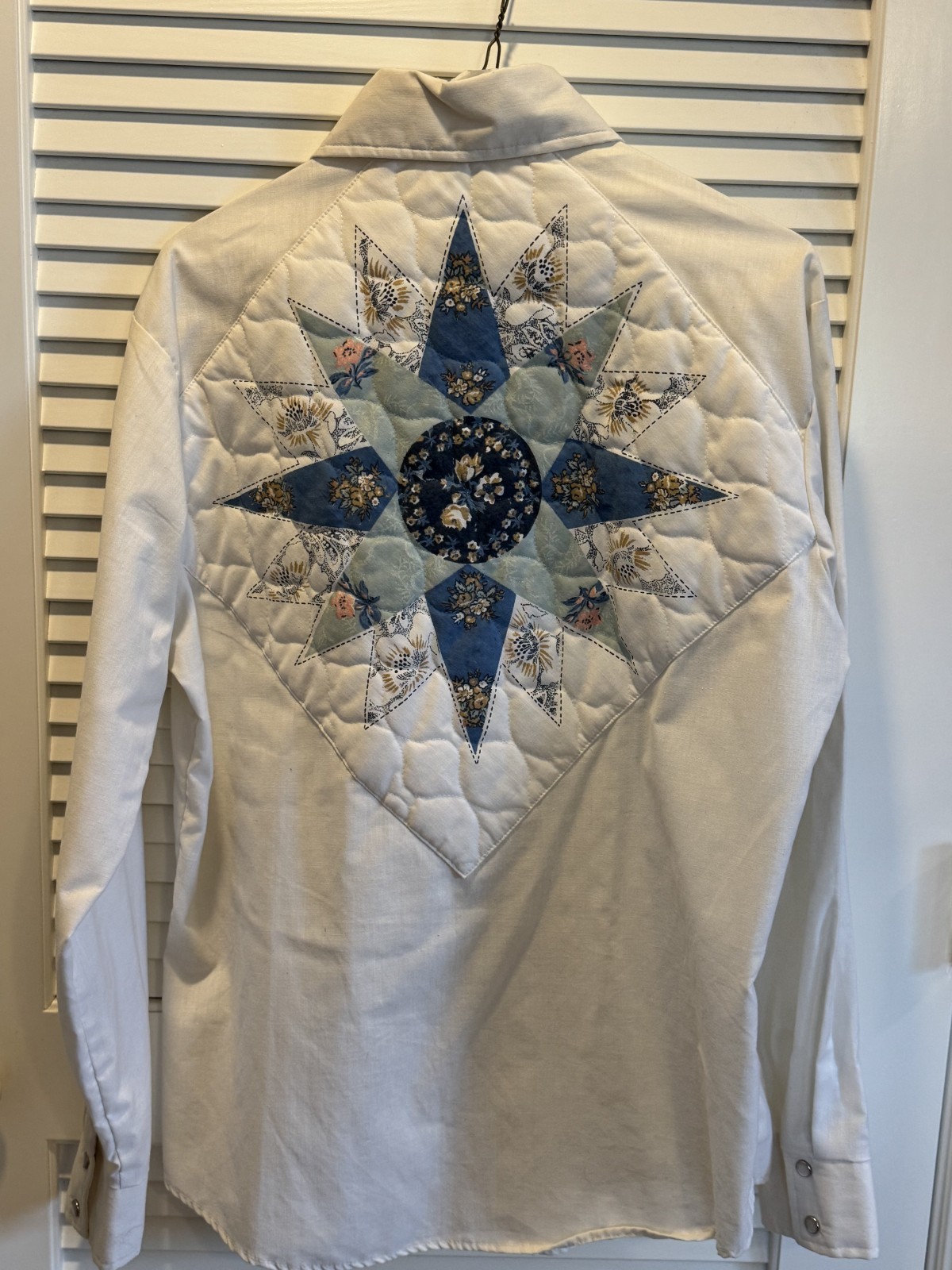 Vintage 70s-80s Rare Kennington Quilted Western Shirt – Men’s Large