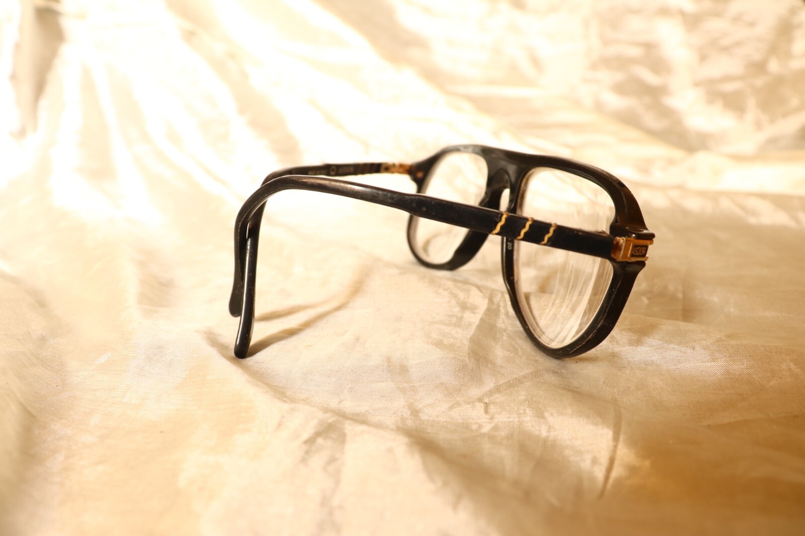 MADISON ASDOR Made in Italy Eyeglasses Frame Vintage Aviator Full Rim Glasses