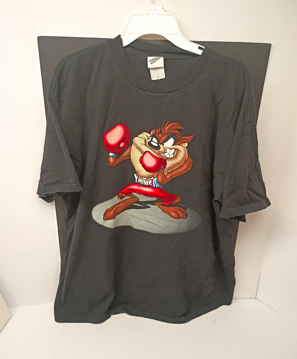 Warner Bros. Studio VTG Store Men’s XL Black Looney Tunes Taz Graphic T-Shirt