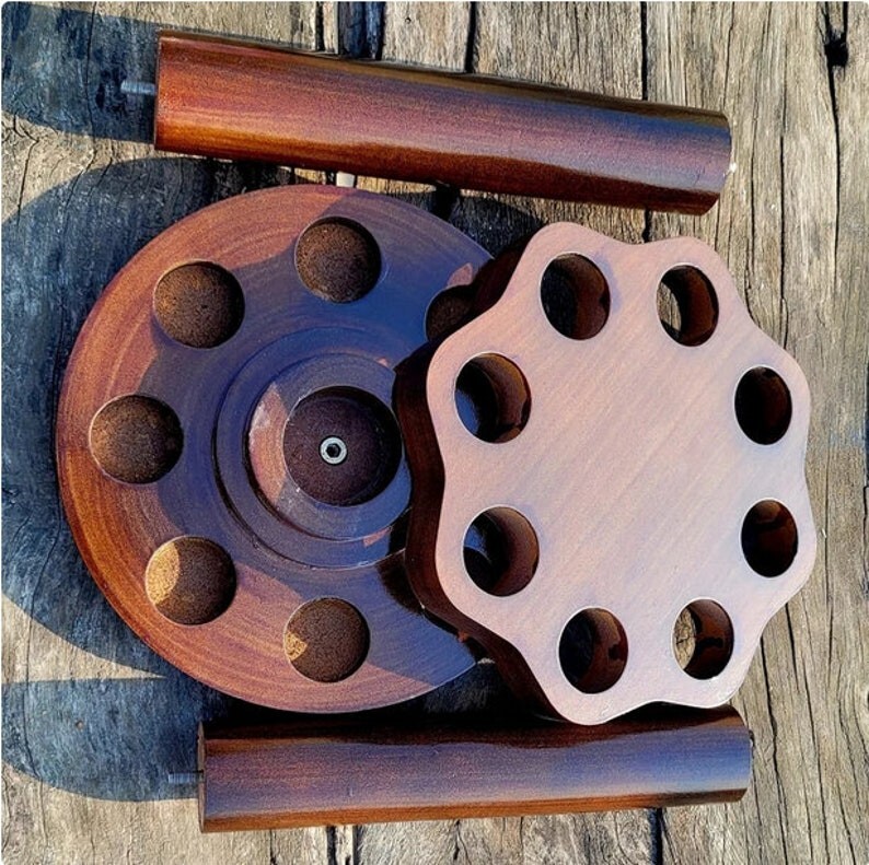 New Wooden Walking Stick Rack Stand For Canes Handmade Designer Home -Decor Gift