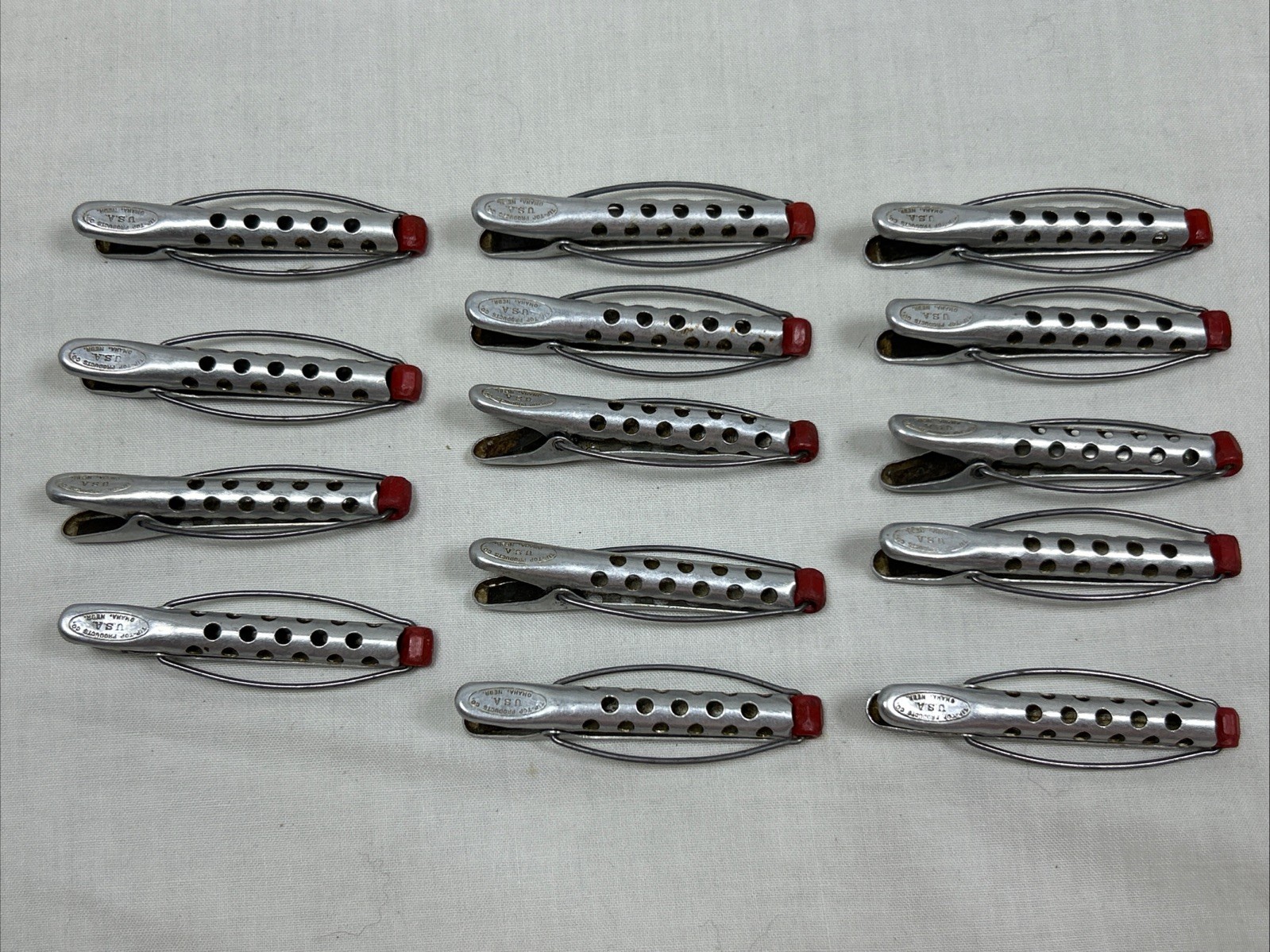 Vintage 65 Perm Rods, 9 Wave Clips, 56 Hair Clips. Goody Tip-top Large Lot!
