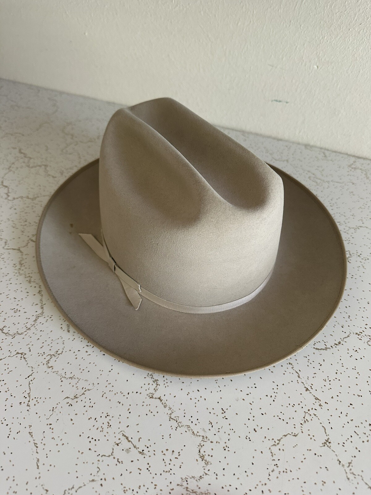 1970s Resistol San Antonio OR 7 1/8 LONG OVAL Hat Fedora Cowboy Western Vtg 70s