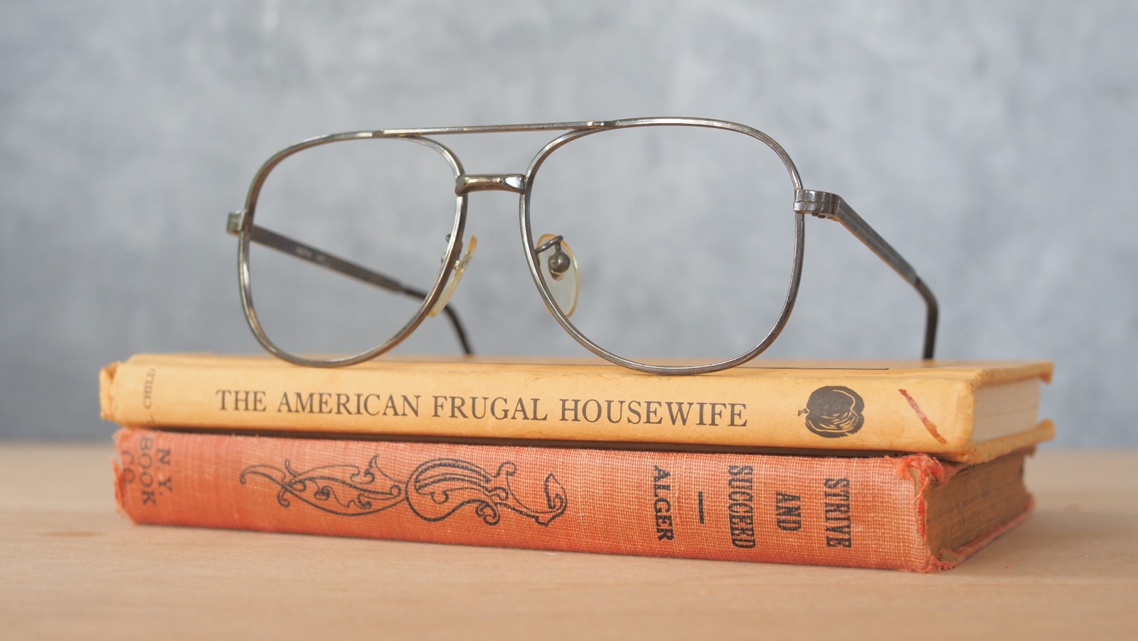 Vintage 1970s Aviator Eyeglasses Pilot NOS Retro Nerd Grandpacore silver Tone