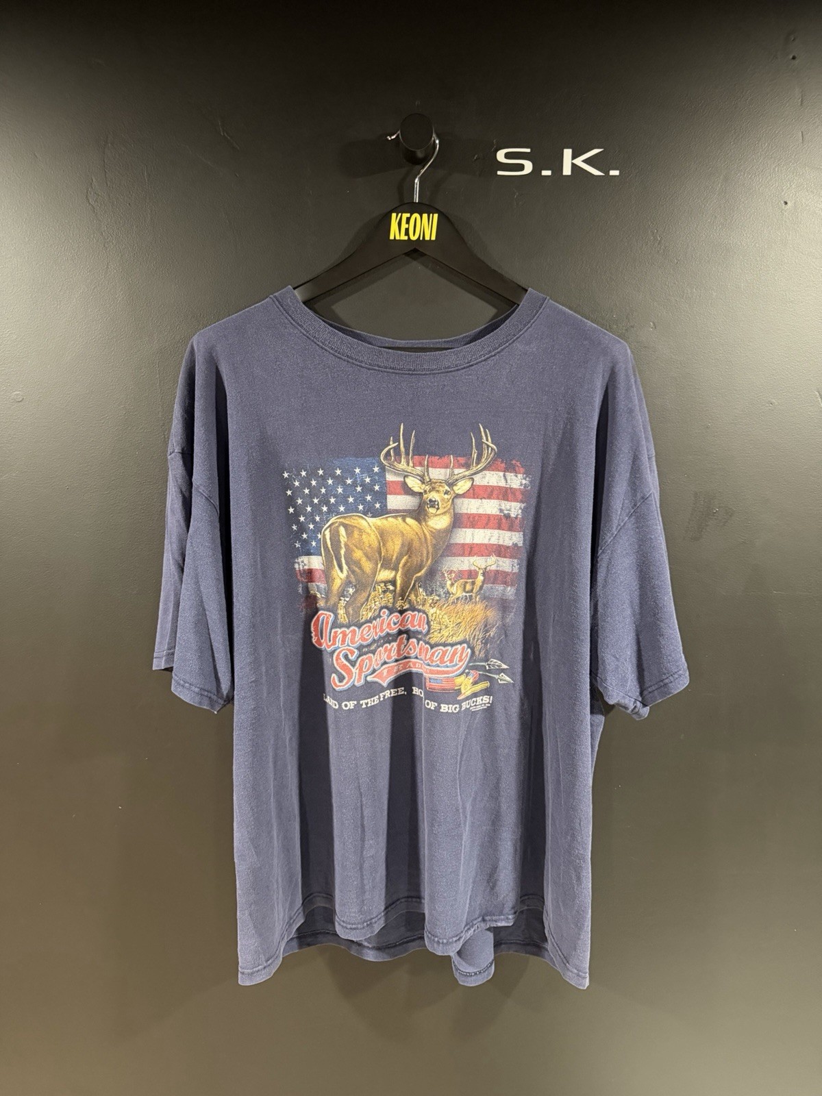 2006 Vintage American Sportsman Faded Hunting Tee XXL