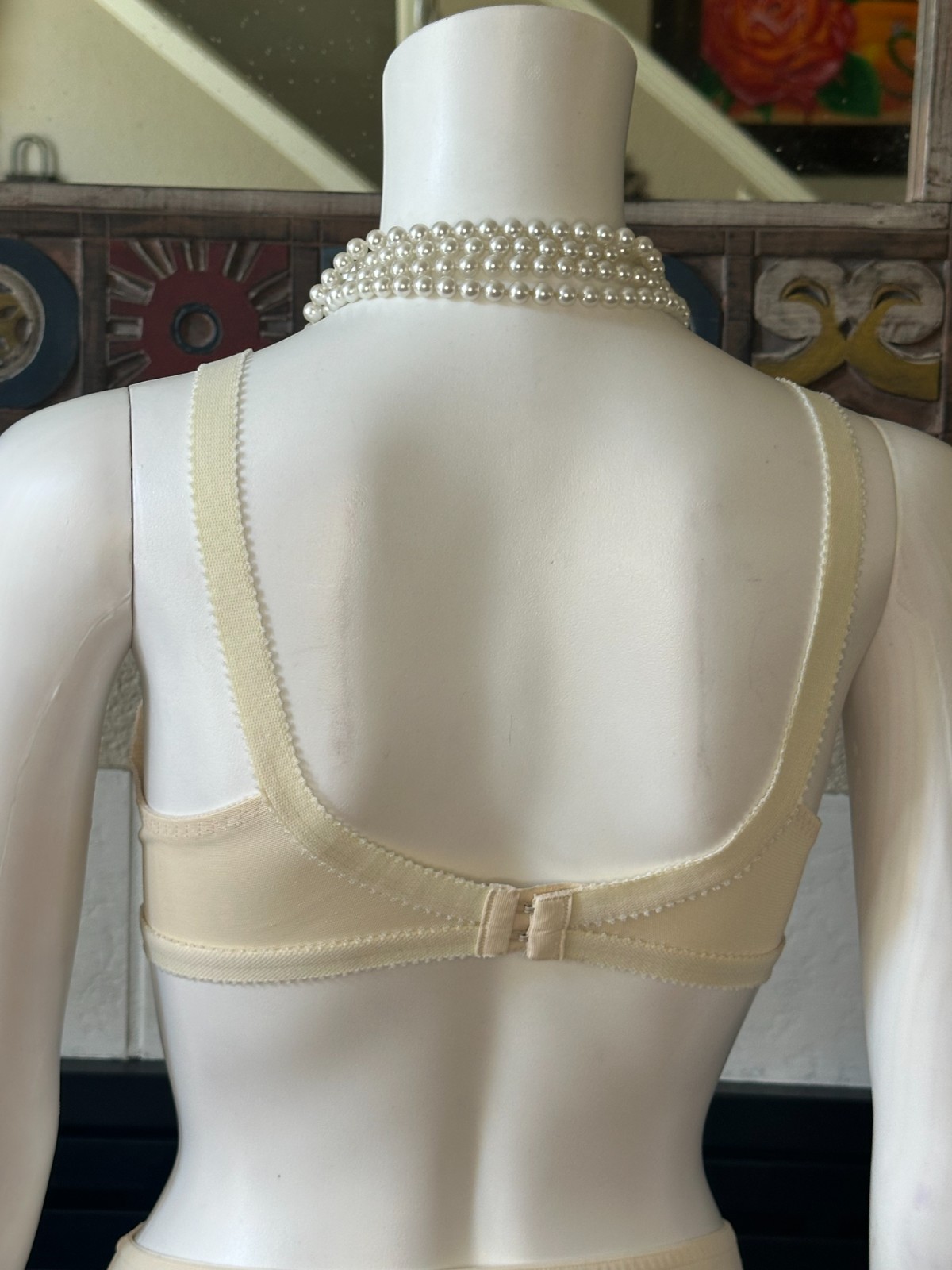 Collectible L Warner’s Flower Charms bottoms matching braziers lingerie set