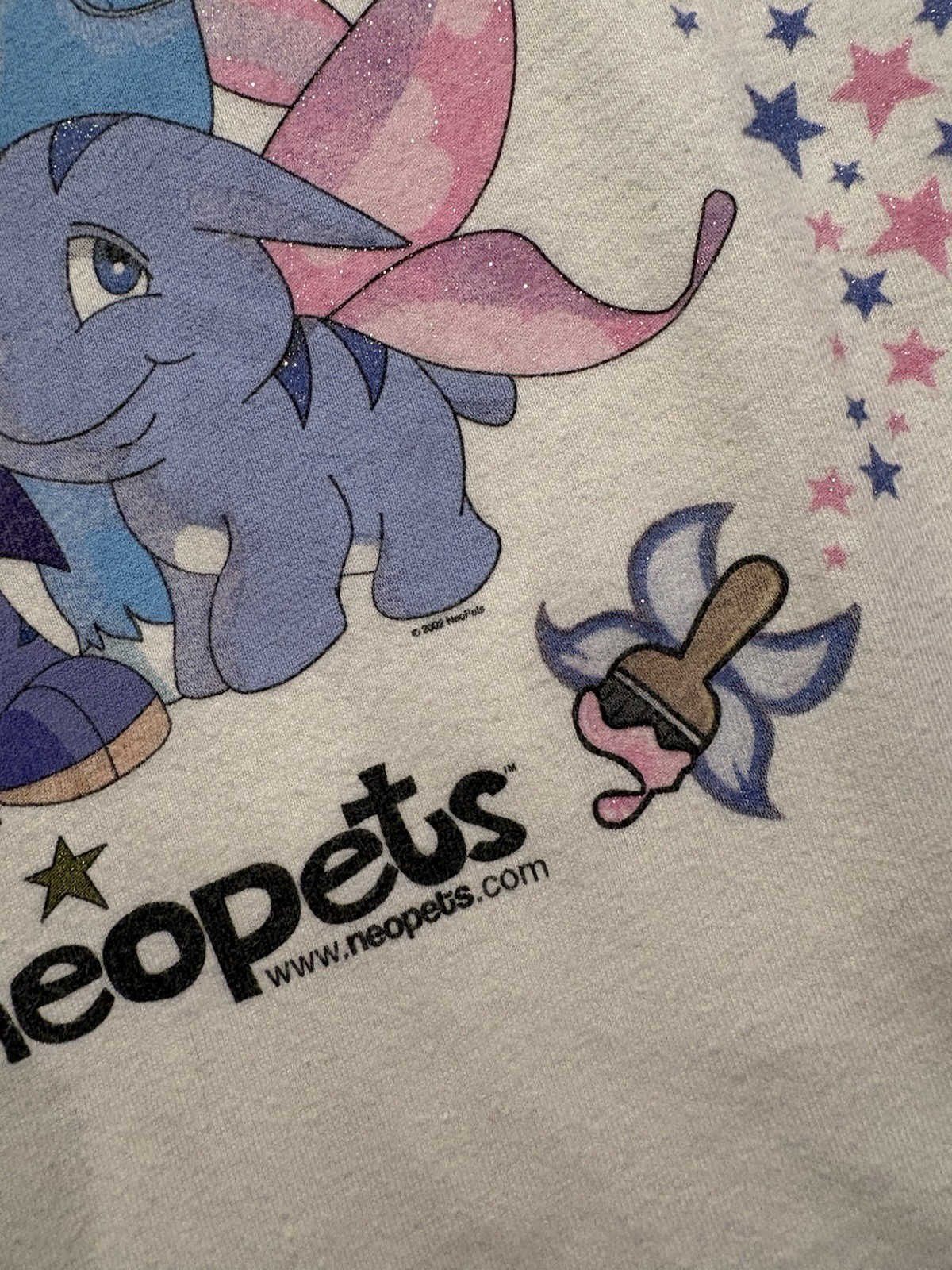 2002 Neo Pets For Limited Too Longsleeve Cartoon Promo Shirt. Size Youth XXL.