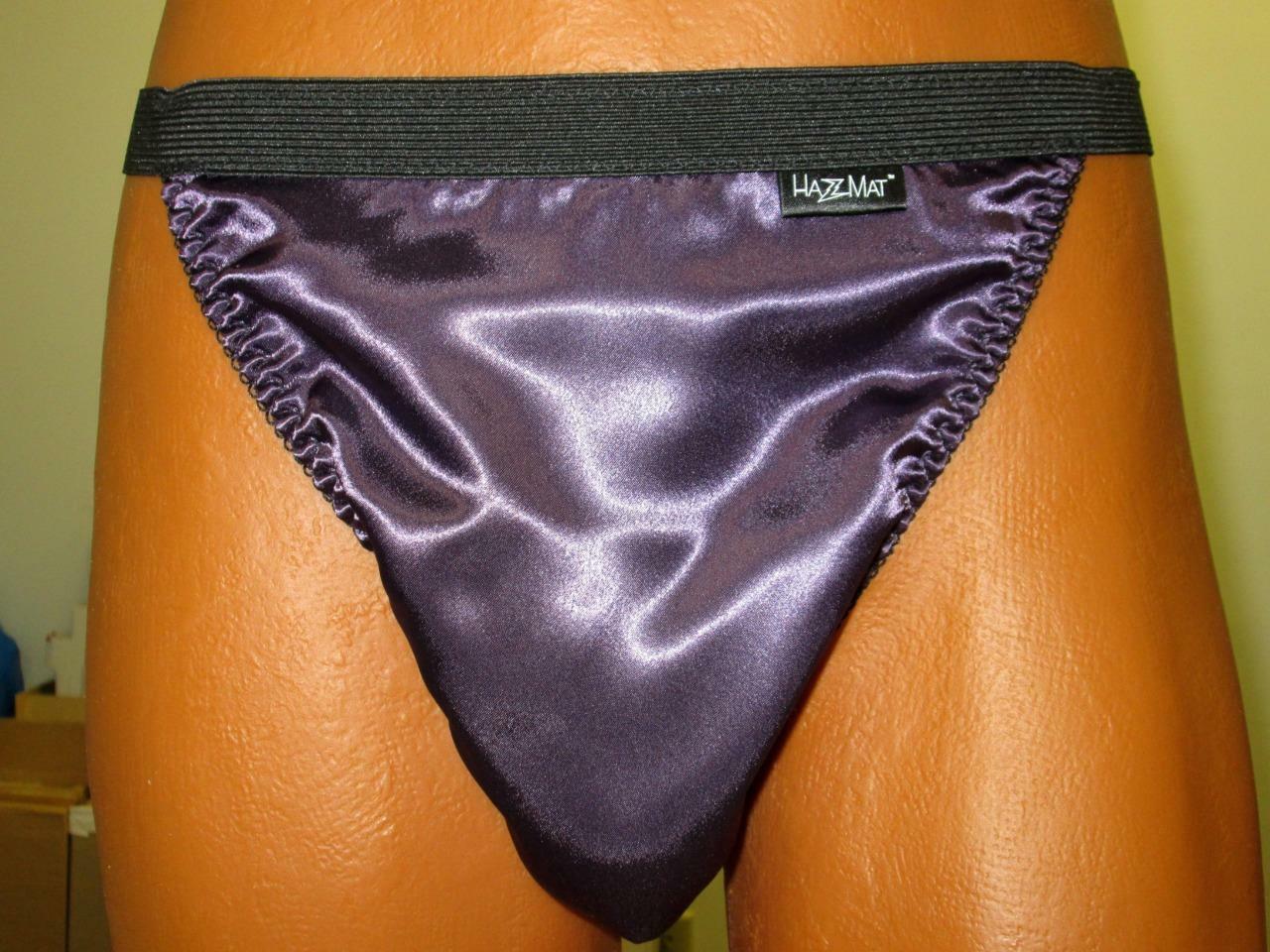 Vintage SATIN! Shiny Men’s MINT ICE Double Satin Briefs