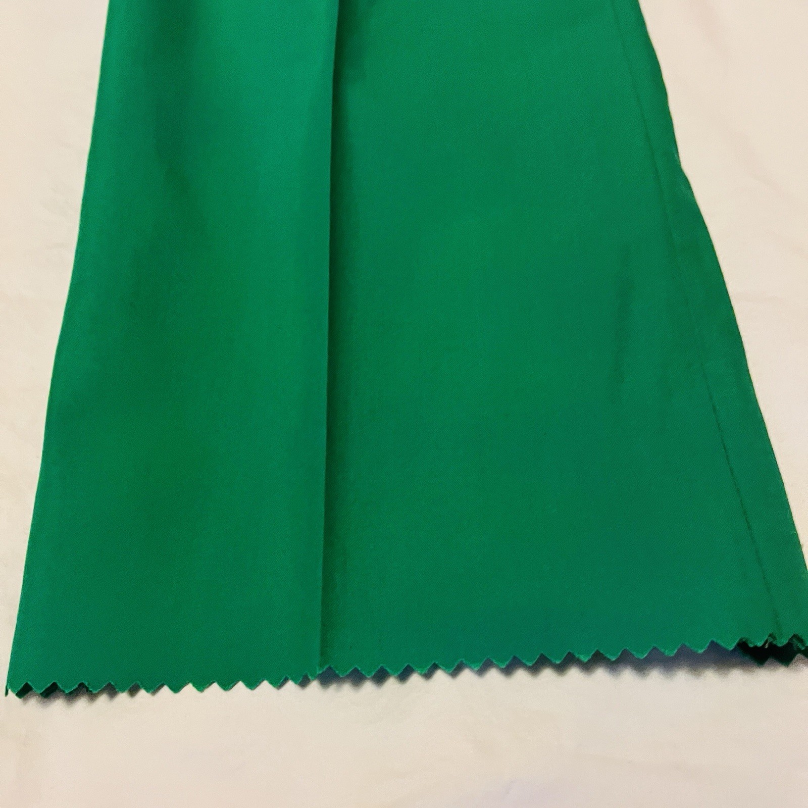 Vintage Green Hubbard Golf Pants Slacks Polyester Cotton Disco NOS Deadstock 32