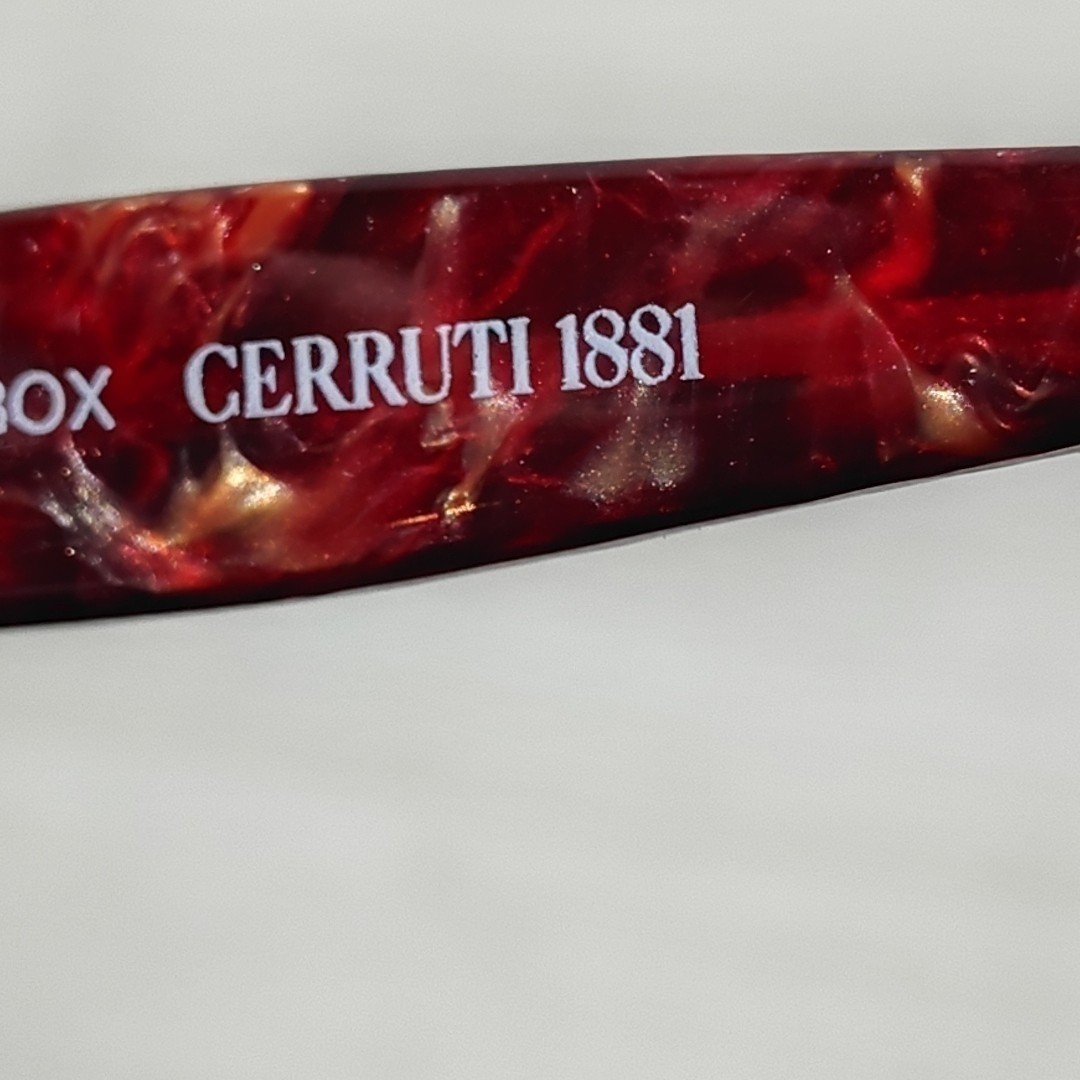 Cerruti 1881 2916 BOX Hand Made France Sunglasses Marbled 53□18 Vintage luxury