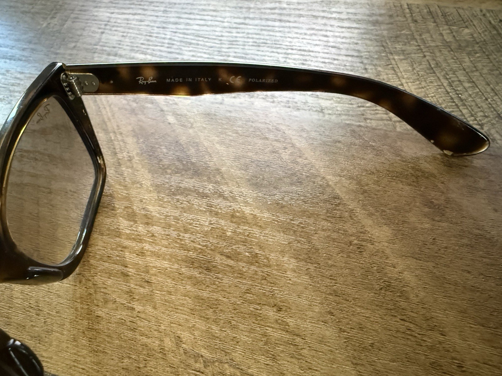 Ray-Ban RB 4148 Caribbean Vintage Sunglasses Tortoise Shell 710/57 3P Italy