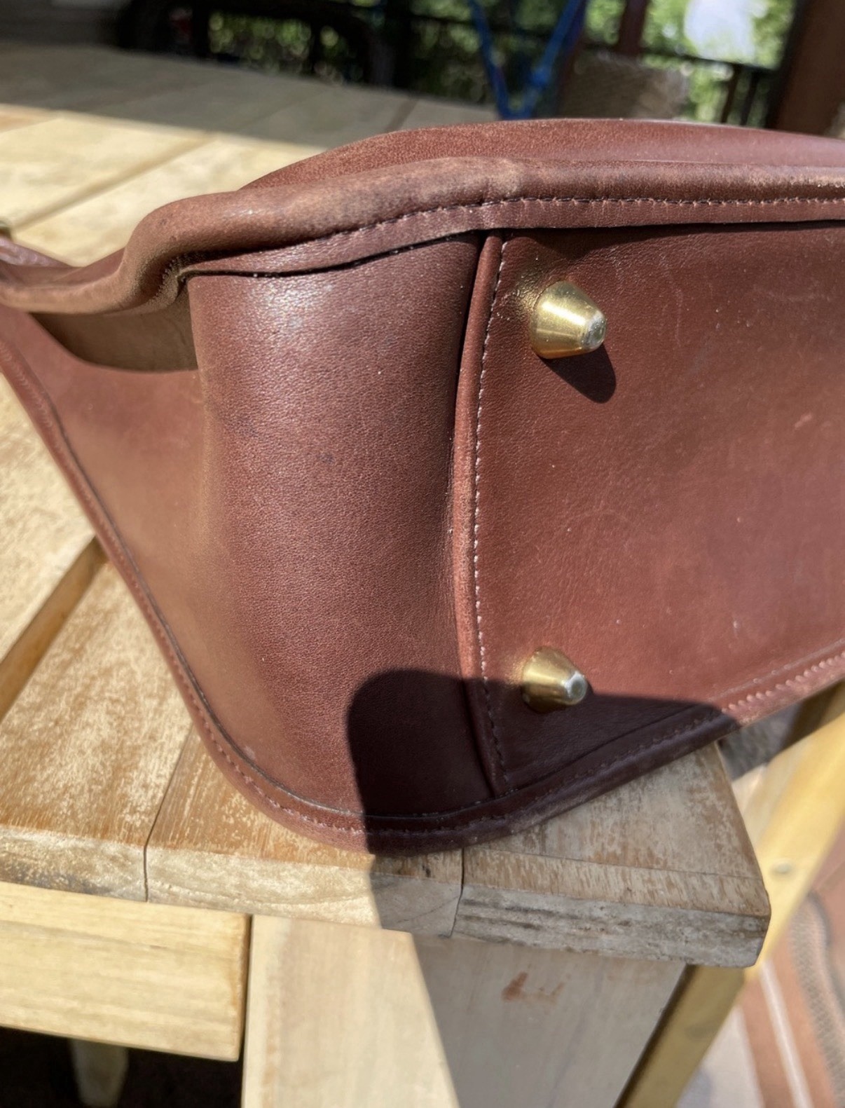 Coach Vintage Legacy Leather CrossBody w/ Brass Hardware- Good Vintage Condition