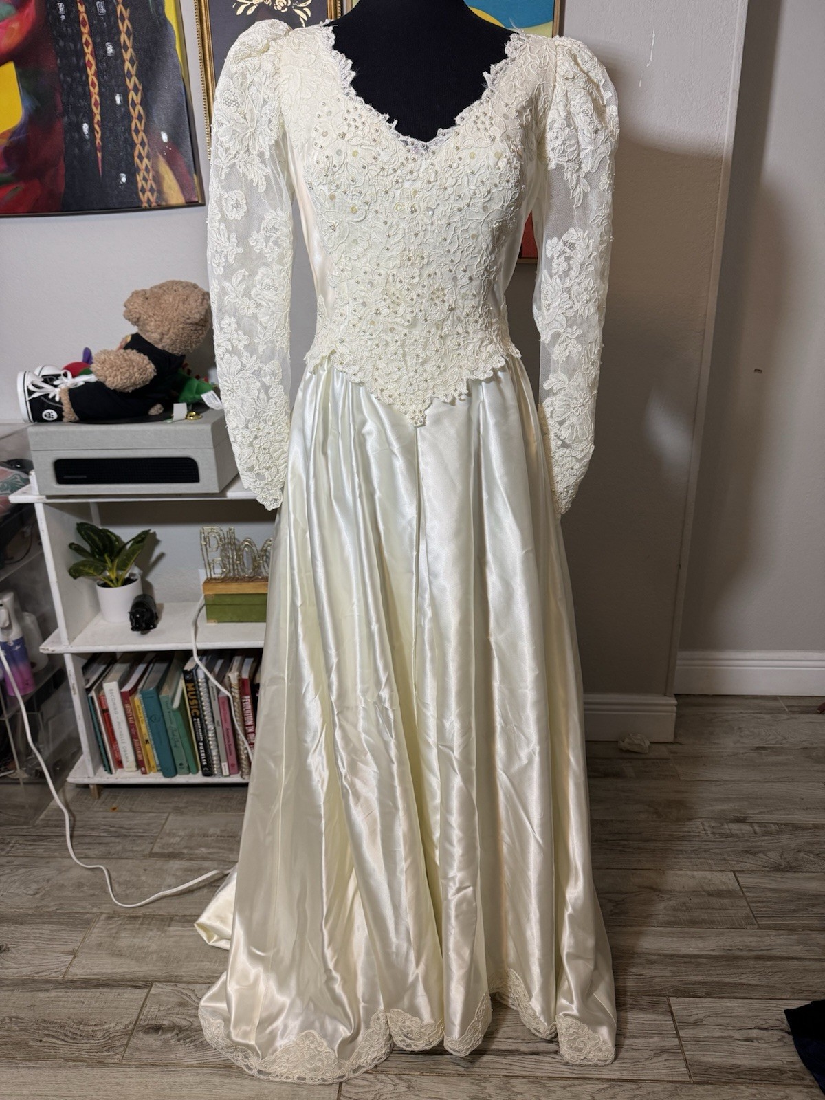 Vintage Lace Wedding Dress Union Made