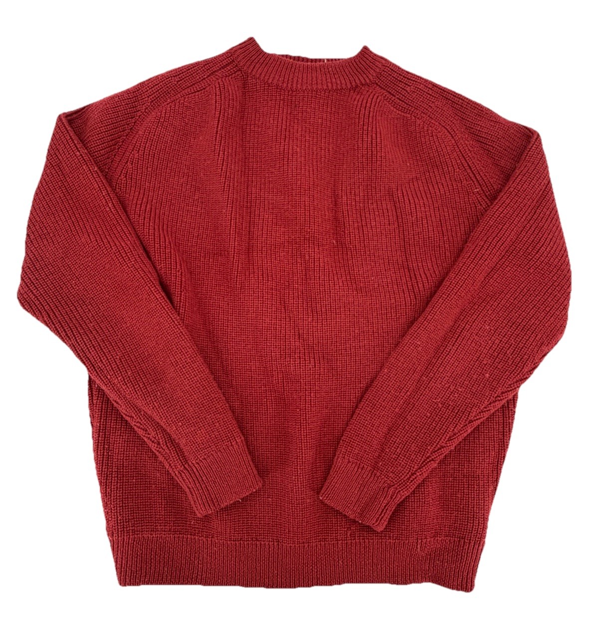 True Vintage 1970’s 70s Patagonia Red 100% Wool Knit Sweater Size Small RARE