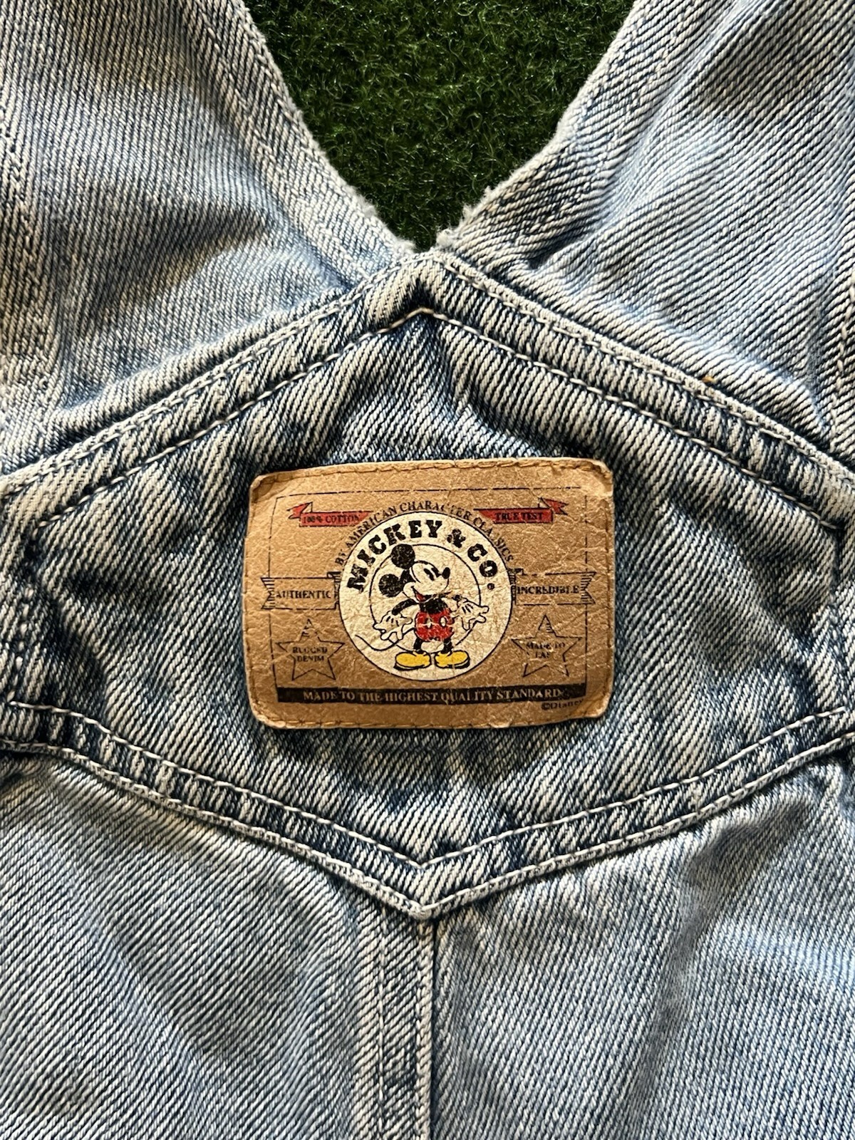 5T Vintage Embroidered Minnie Mouse Overall Shorts