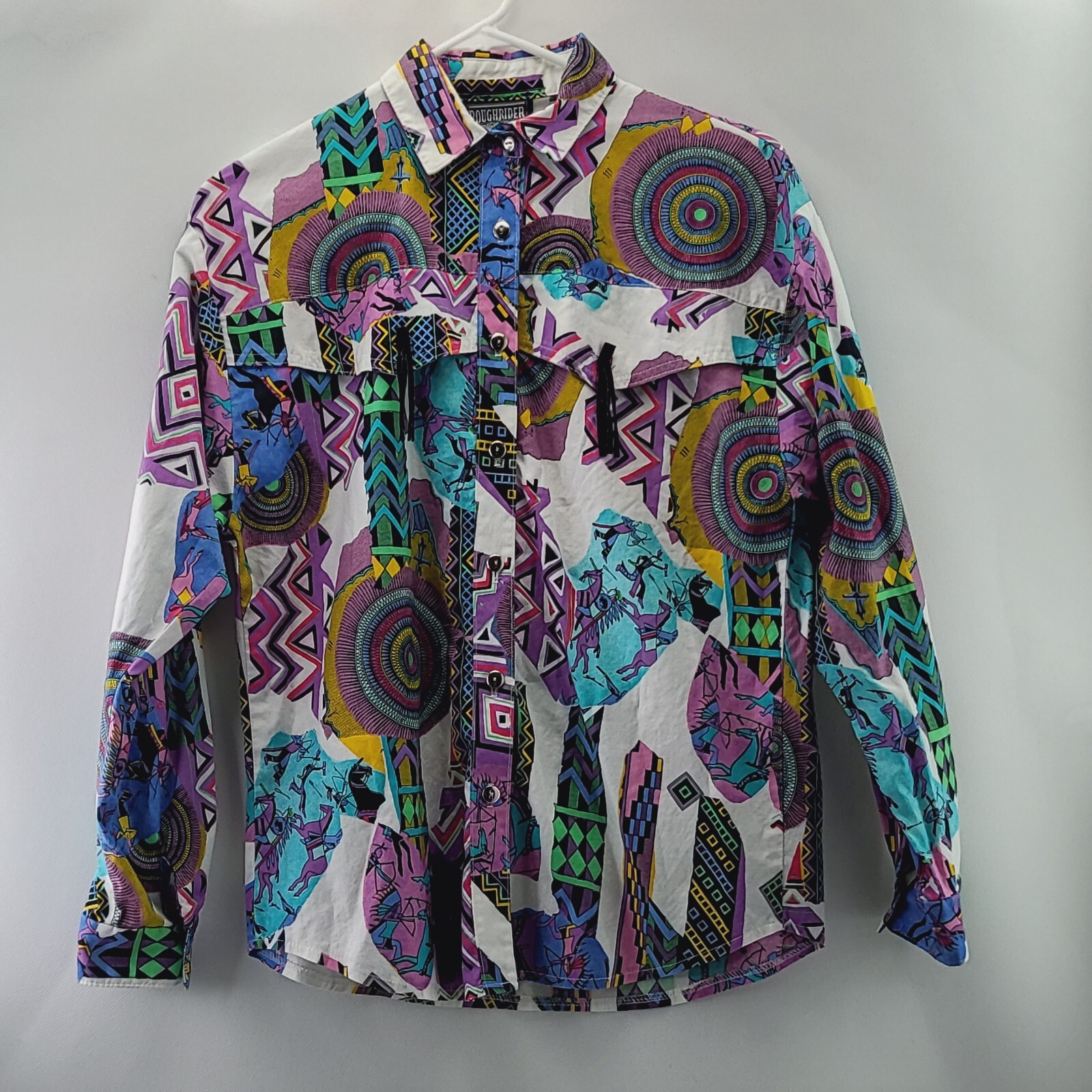 Vintage Rough Rider Women Chest Size 40 1/2 inches Button Down Western Shirt
