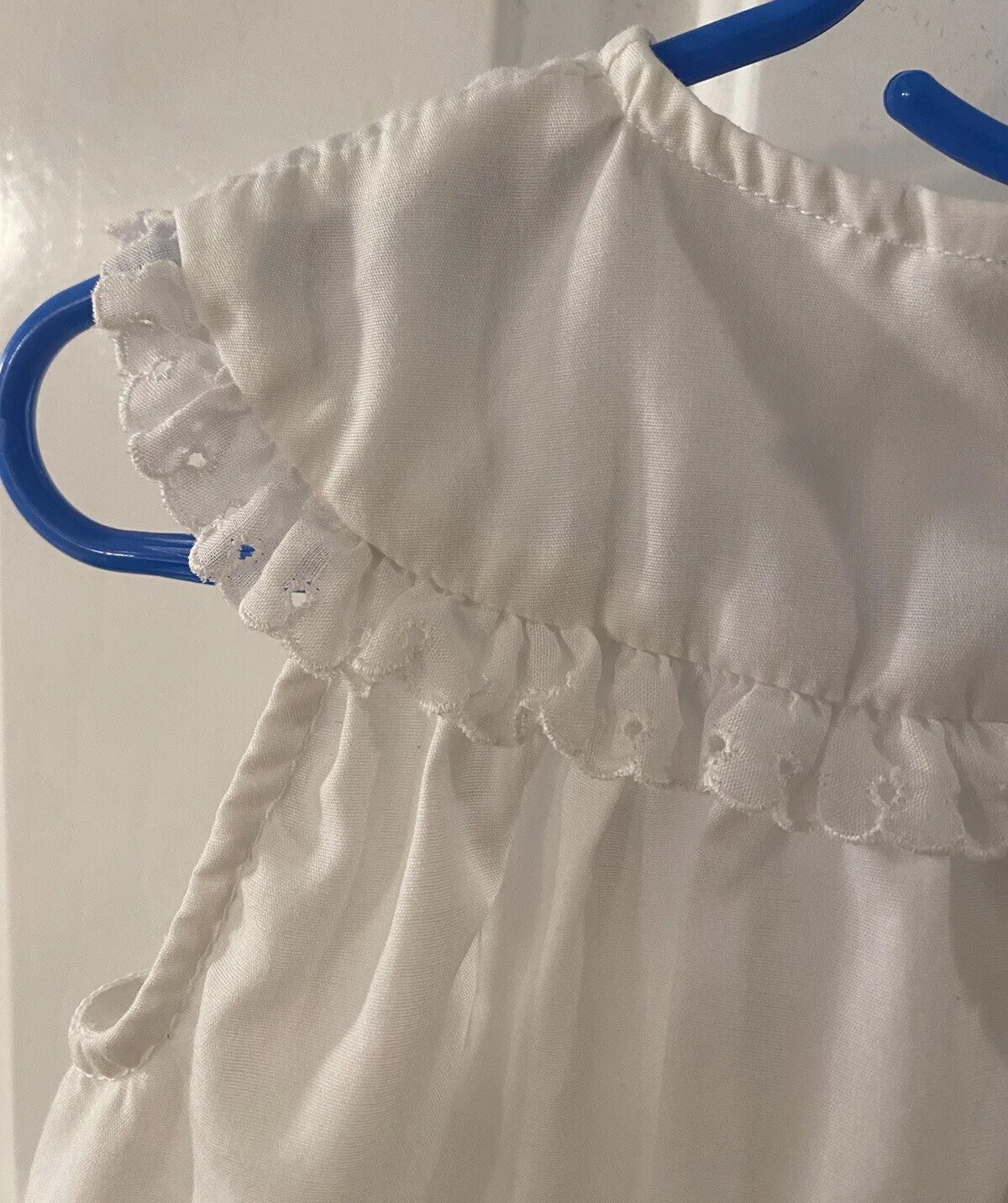 Vintage The Smockery Girl’s Size 4T White Polyester/Cotton dress