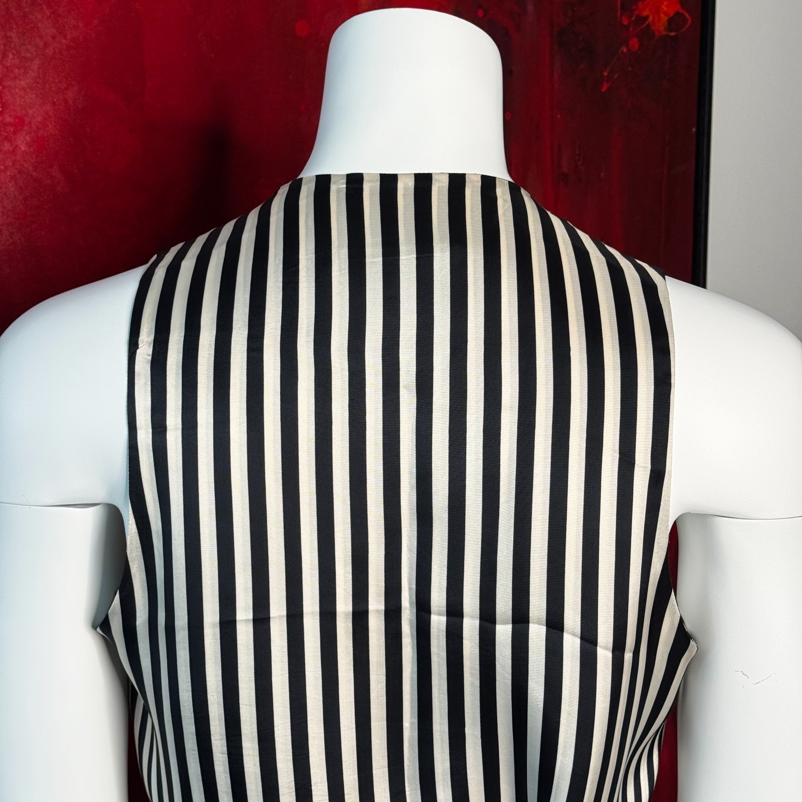 MOSCHINO CHEAP and CHIC wool vest Donald Duck size 50 from F/W 1993/94