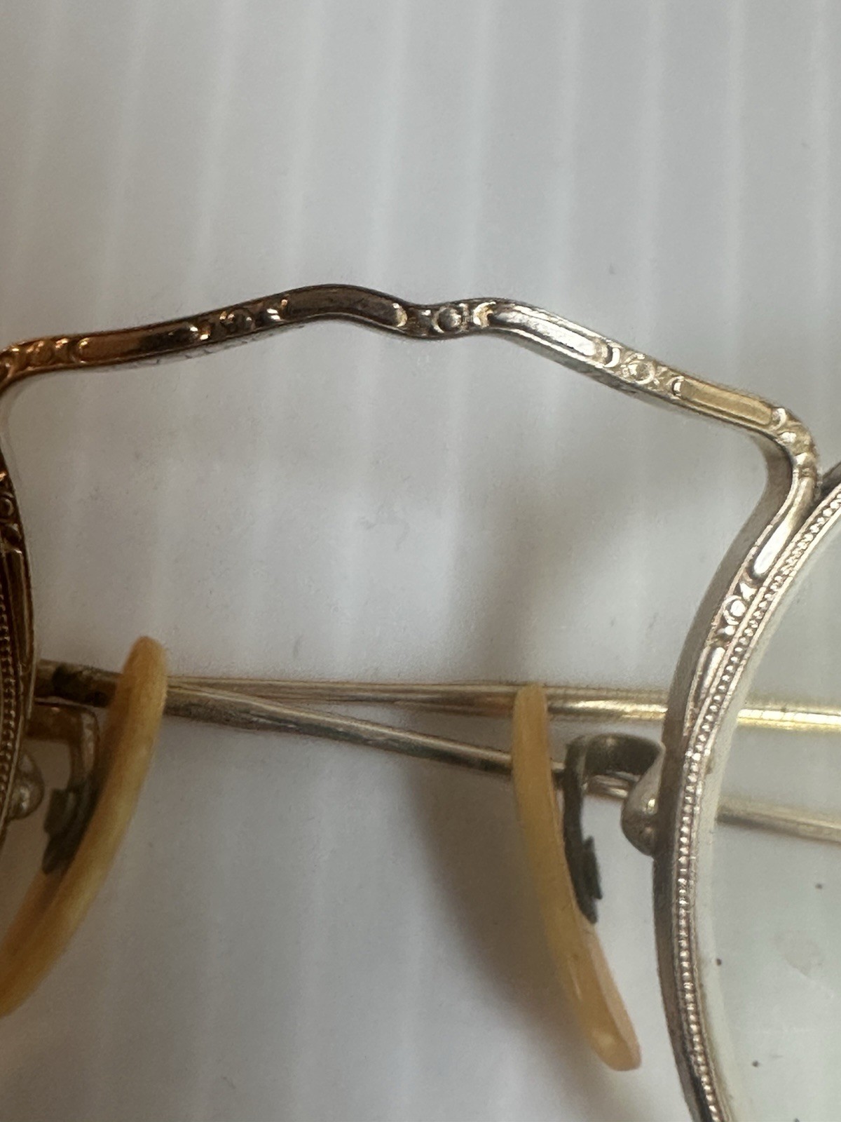 ANTQ WAHL ROUND BIFOCALS EYEGLASSES 1/10-12K GOLD FILLED 120MM IN ORIGINAL BOX