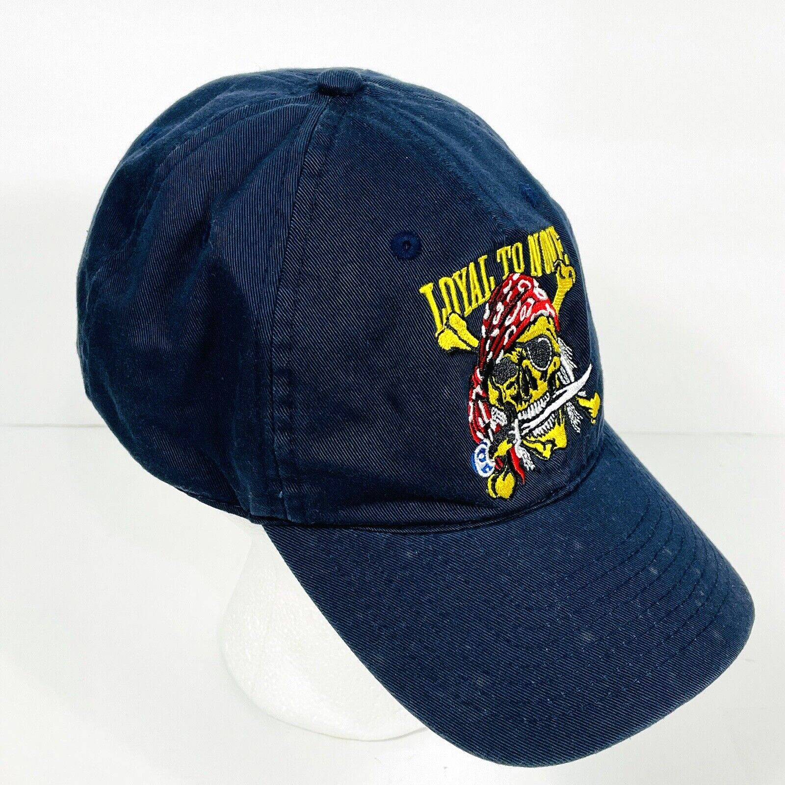 Loyal To None PNW Aerial Effects Blue Souvenir Embroidered Baseball Hat Cap
