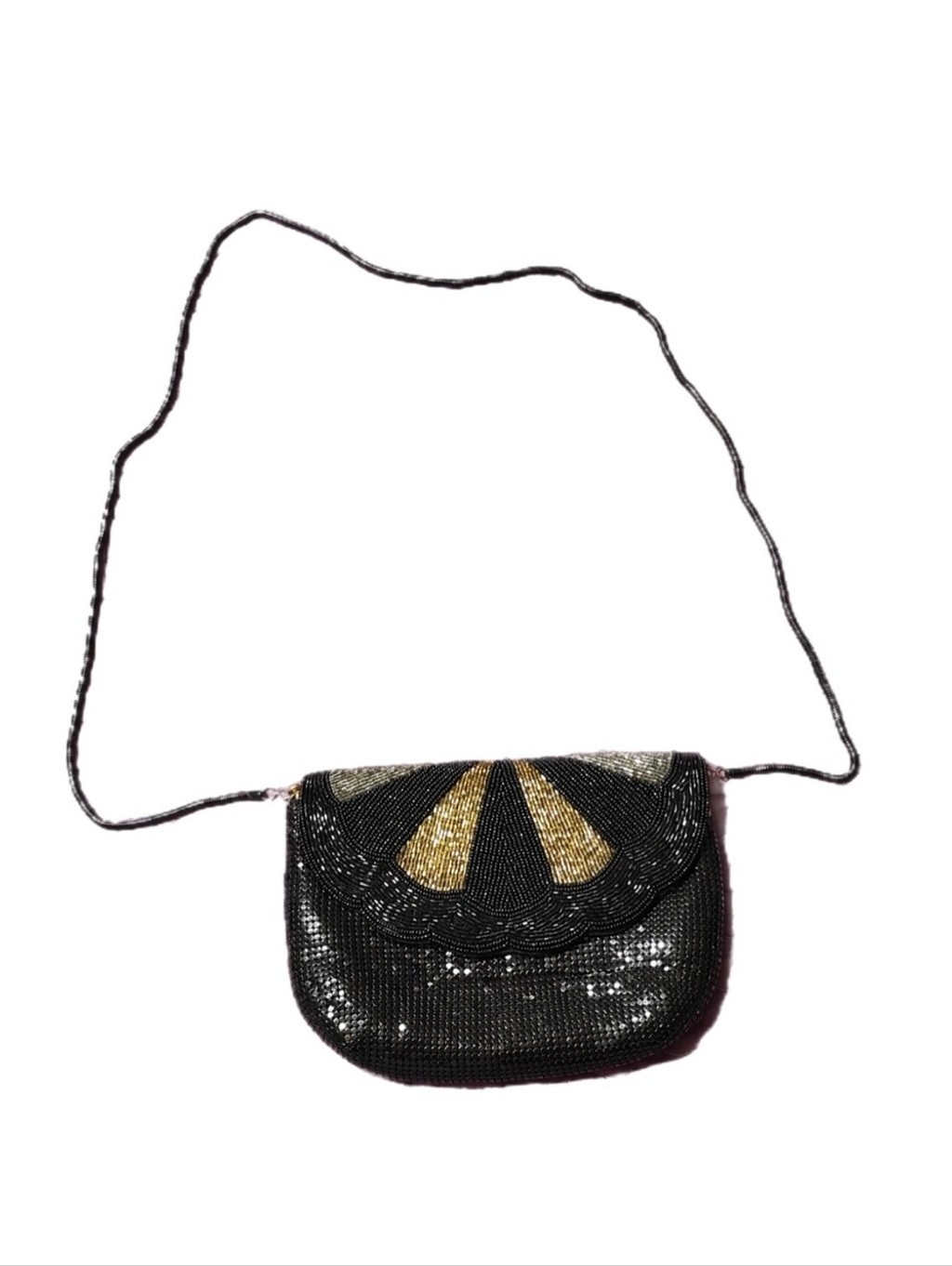 La Regale Vintage Sequin Evening Bag