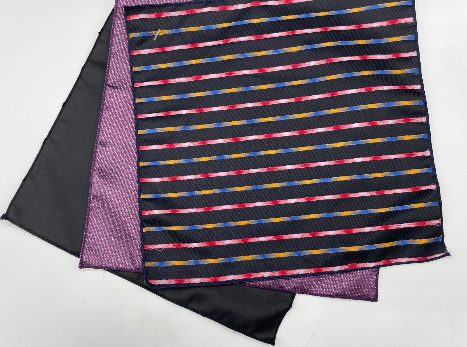 THREE Men’s Polyester Pocket Square ~ Assorted ~ NEW MSRP: $35.
