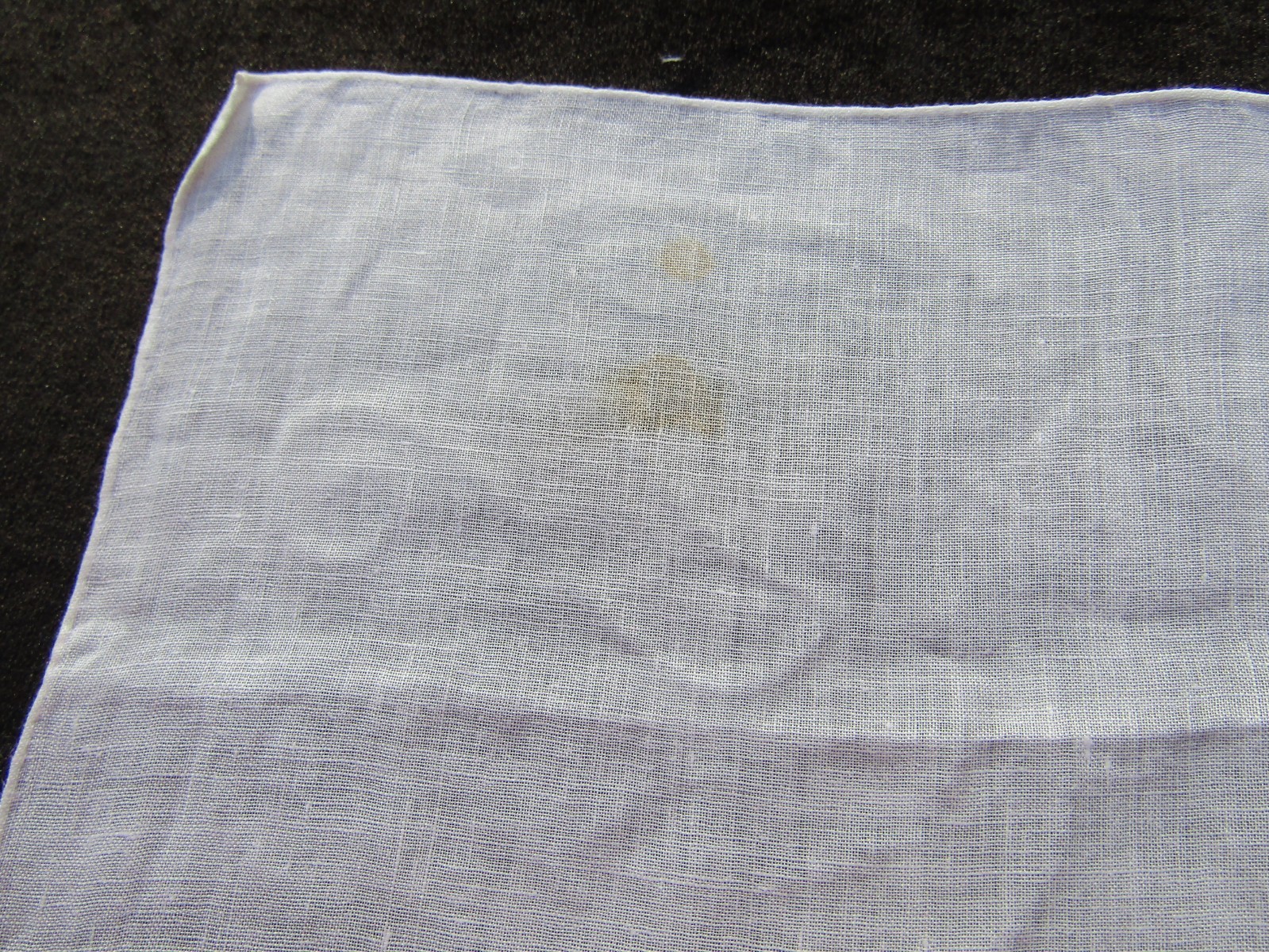 Vintage Embroidery Hankie Monogram Handkerchief Letter A Emb Hanky HK1426