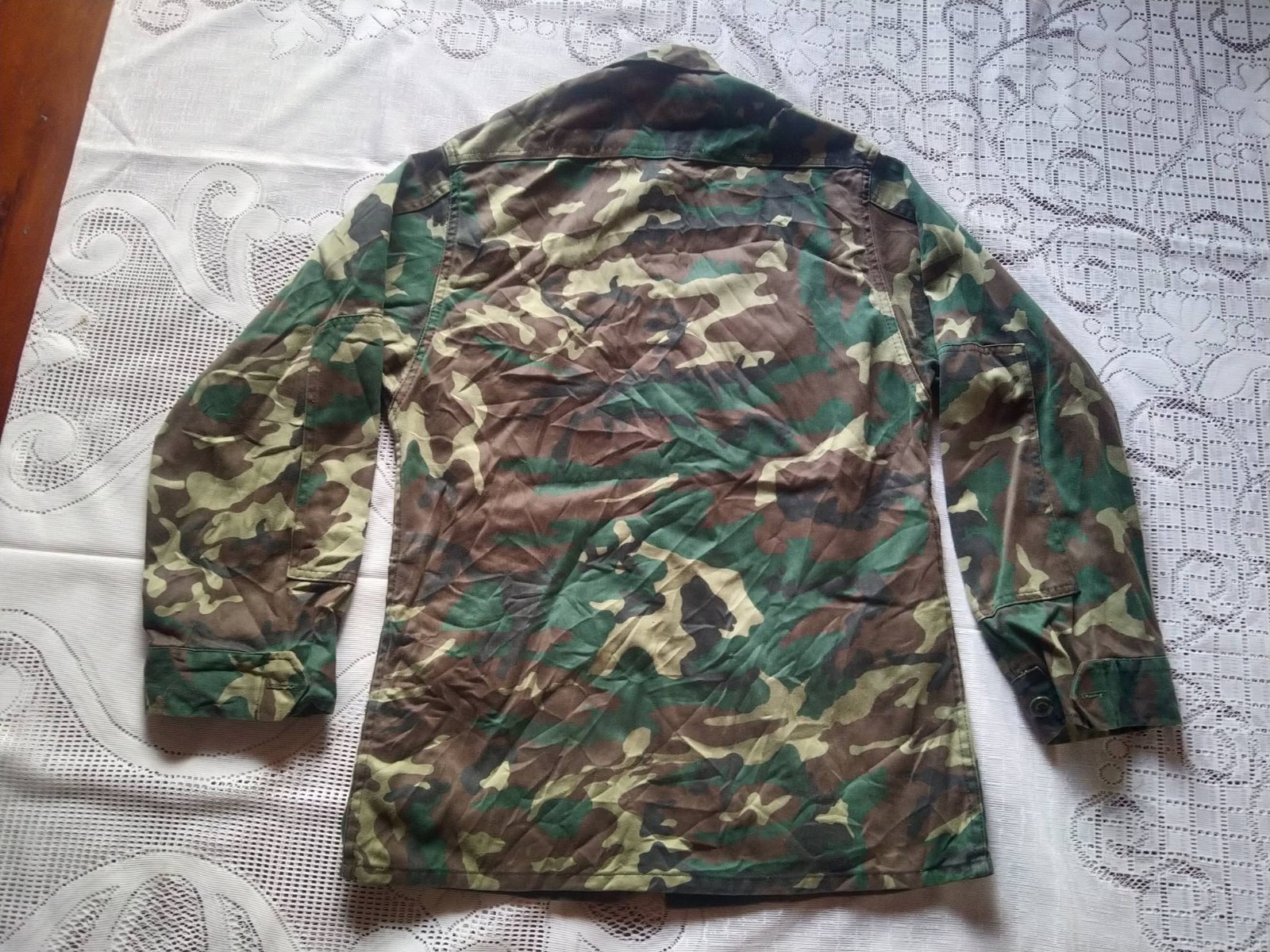Vintage 1993 Spanish Navy Jackets Camo Uniform