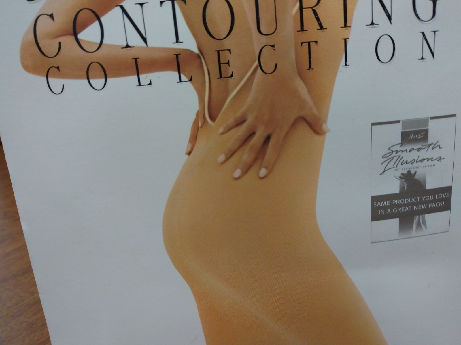Hanes Smooth Illusions Contouring Pantyhose Sz CD Dark Navy NOS