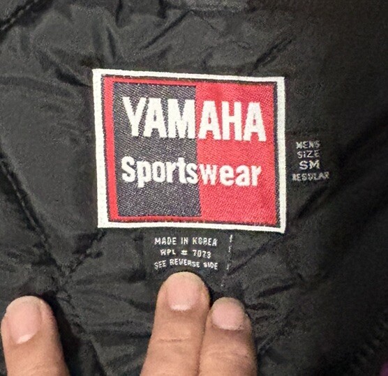 Vintage Colorful Yamaha Sportswear VMAX Winter Jacket Coat (Men’s – Size Small)
