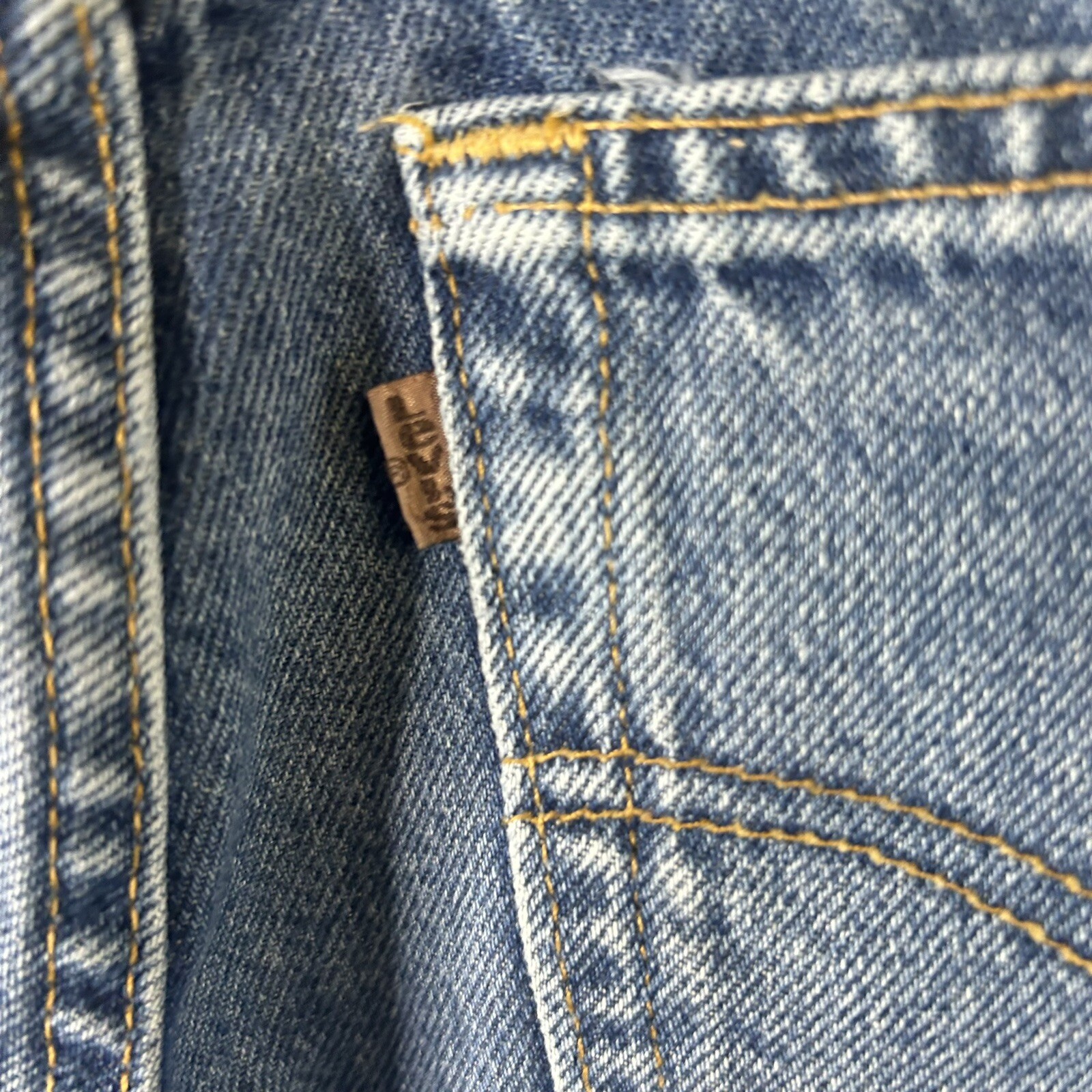 Vintage Levis Jeans 540 Men’s 33/32 Relaxed Fit Brown Tab