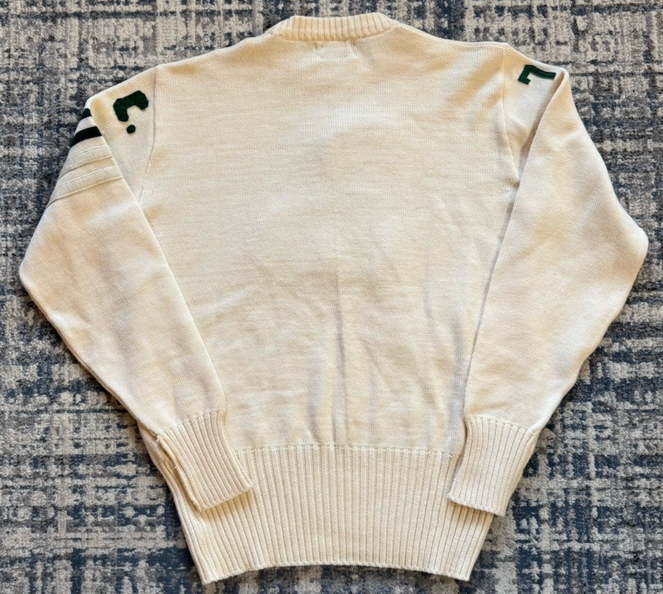 Vintage 1976 Reynolds & Brown Sporting Goods Grand Rapids CC Varsity Sweater XL