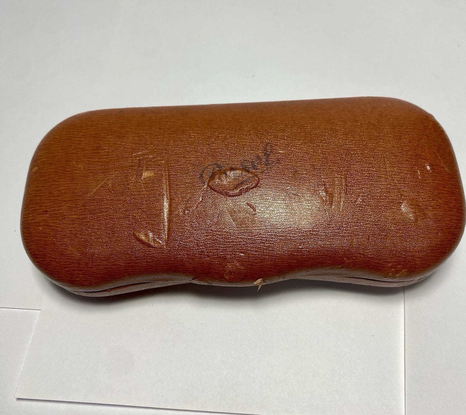 Vintage Persol Black Oval Sunglasses Made in Italy w/ Case