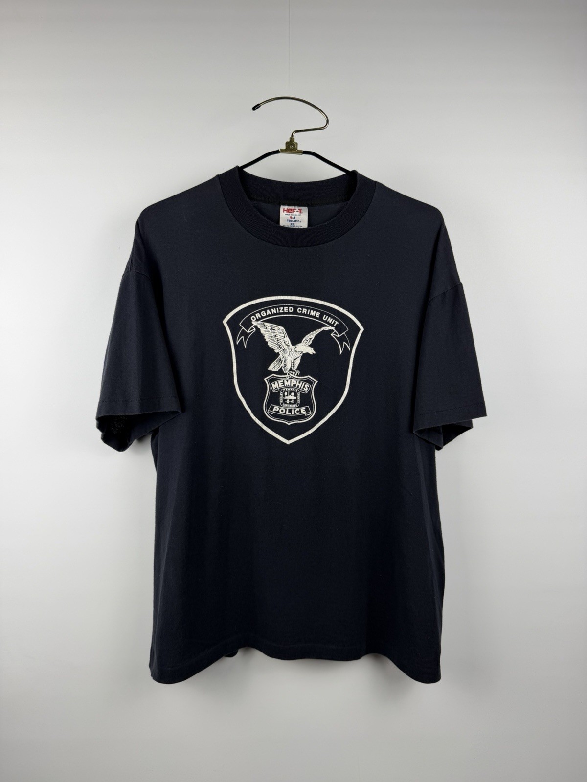 Vintage Memphis Police Department Organized Crime Unit Single Stitch XXL 25×29