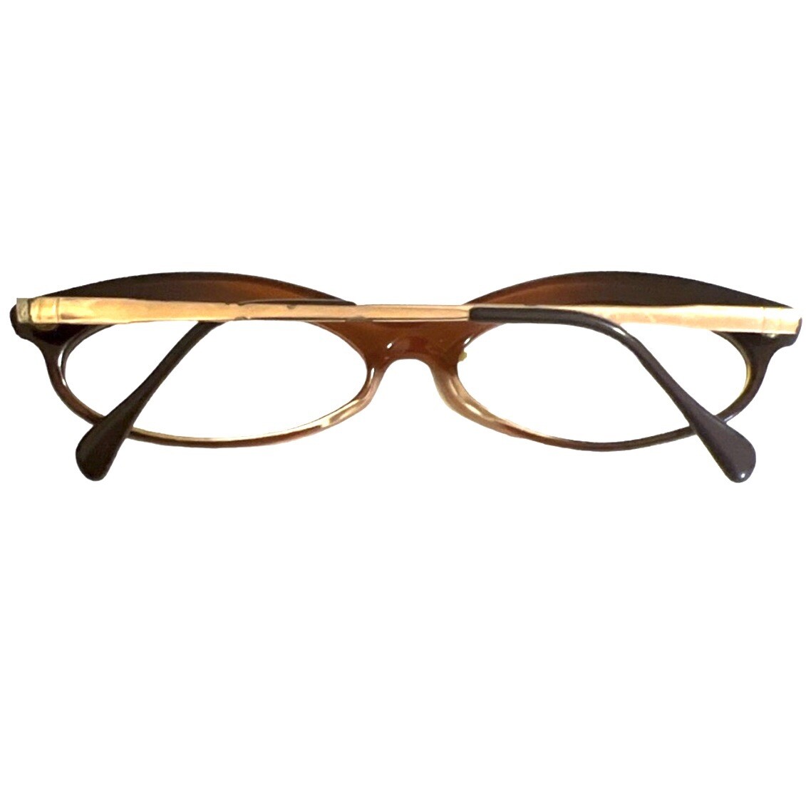 Vintage Ultra Cateye Frames, Brown Animal Print, Model Bikini, Made in Holland