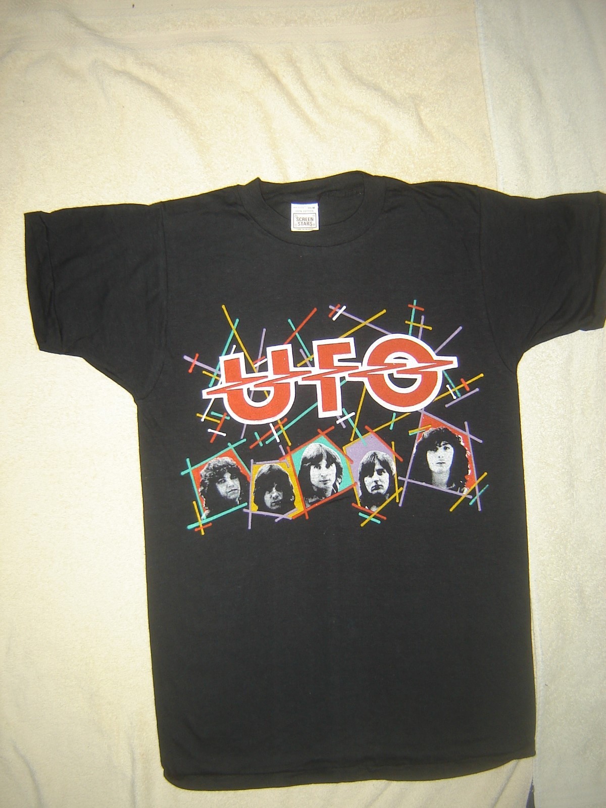 VINTAGE CONCERT T-SHIRT UFO 81 NEVER WORN NEVER WASHED WILD WILLING AND INNOCENT