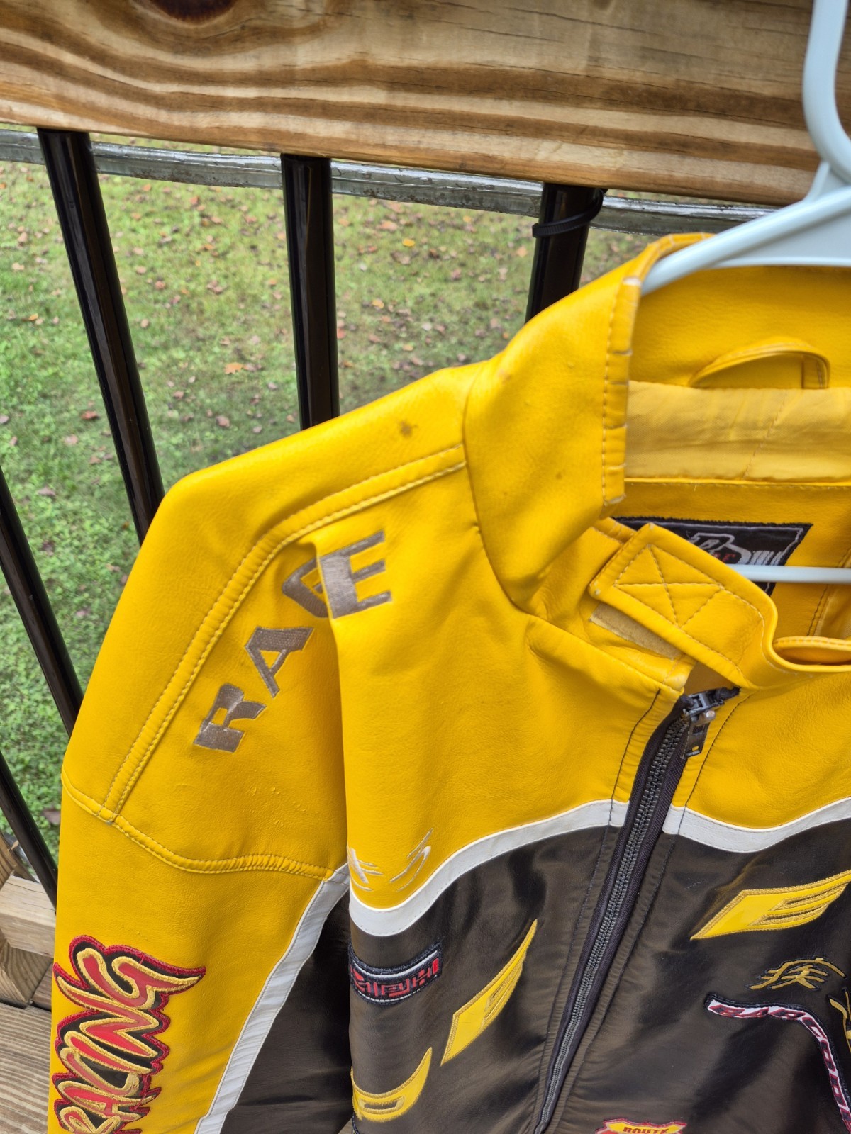 3XL Champion Japanese Barcode Racing Jacket 2000 Cup Men’s 3 X-Large Vtg Bomber