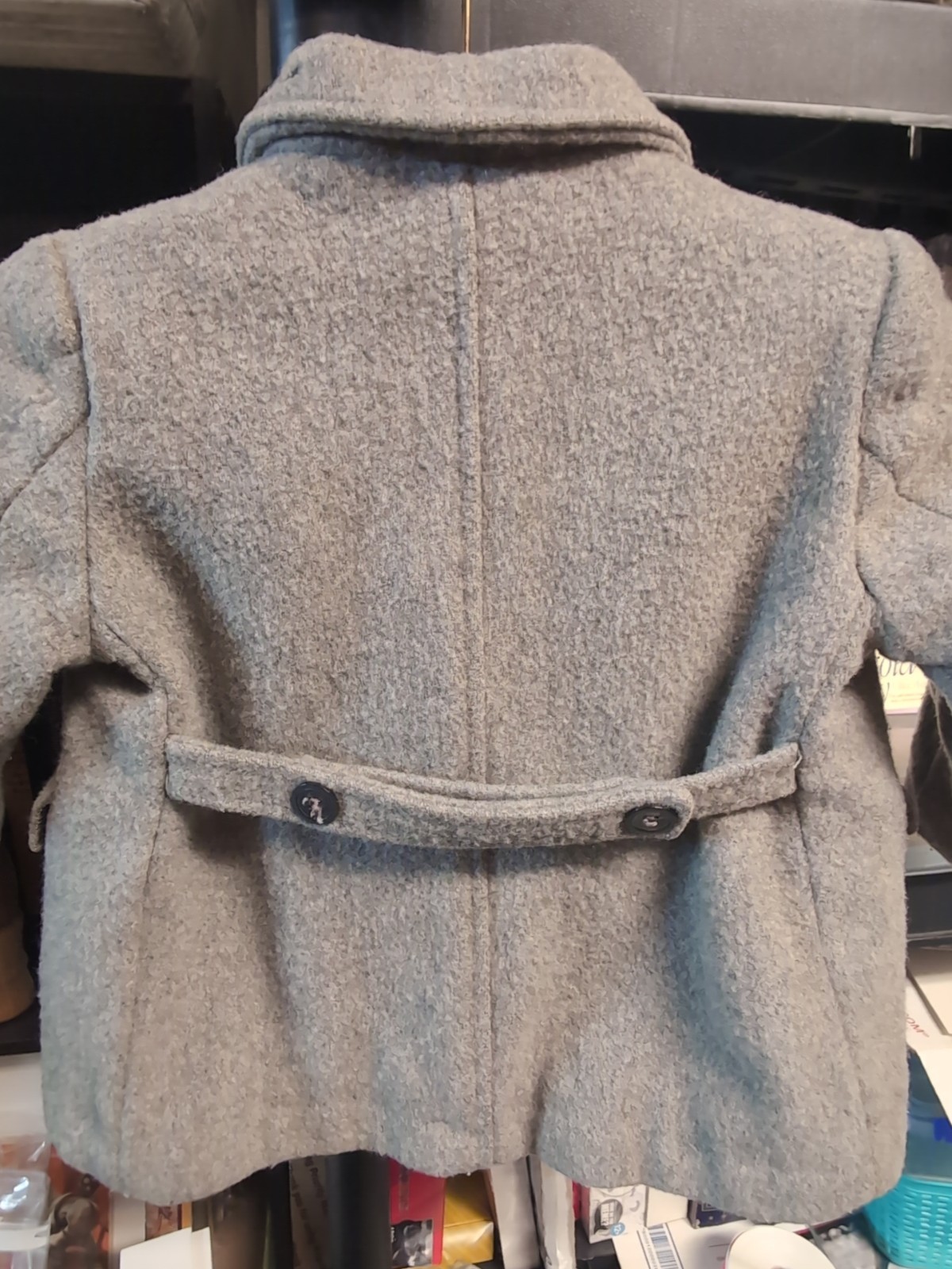 Vtg 1950s Hall American Child Wool Coat Robert Hall Sportsware Toddler Size 3-4