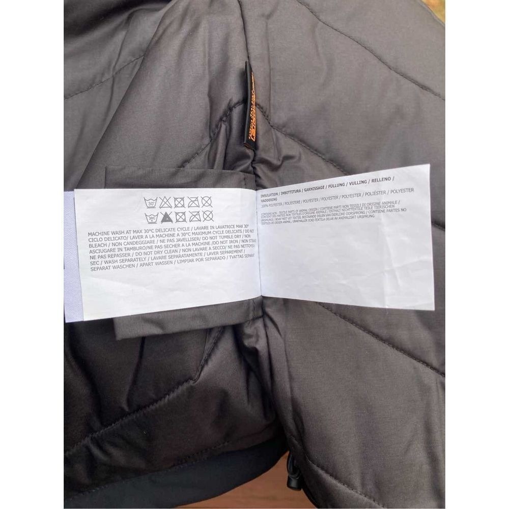 Woolrich John Rich Teton Black Stretch Track Jacket Small NWT