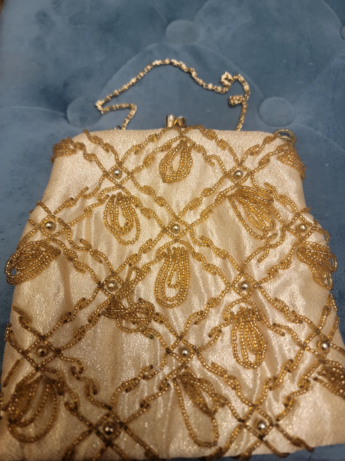 Vintage clutch likely dates from the 1950s or 1960s And 2 Accessories