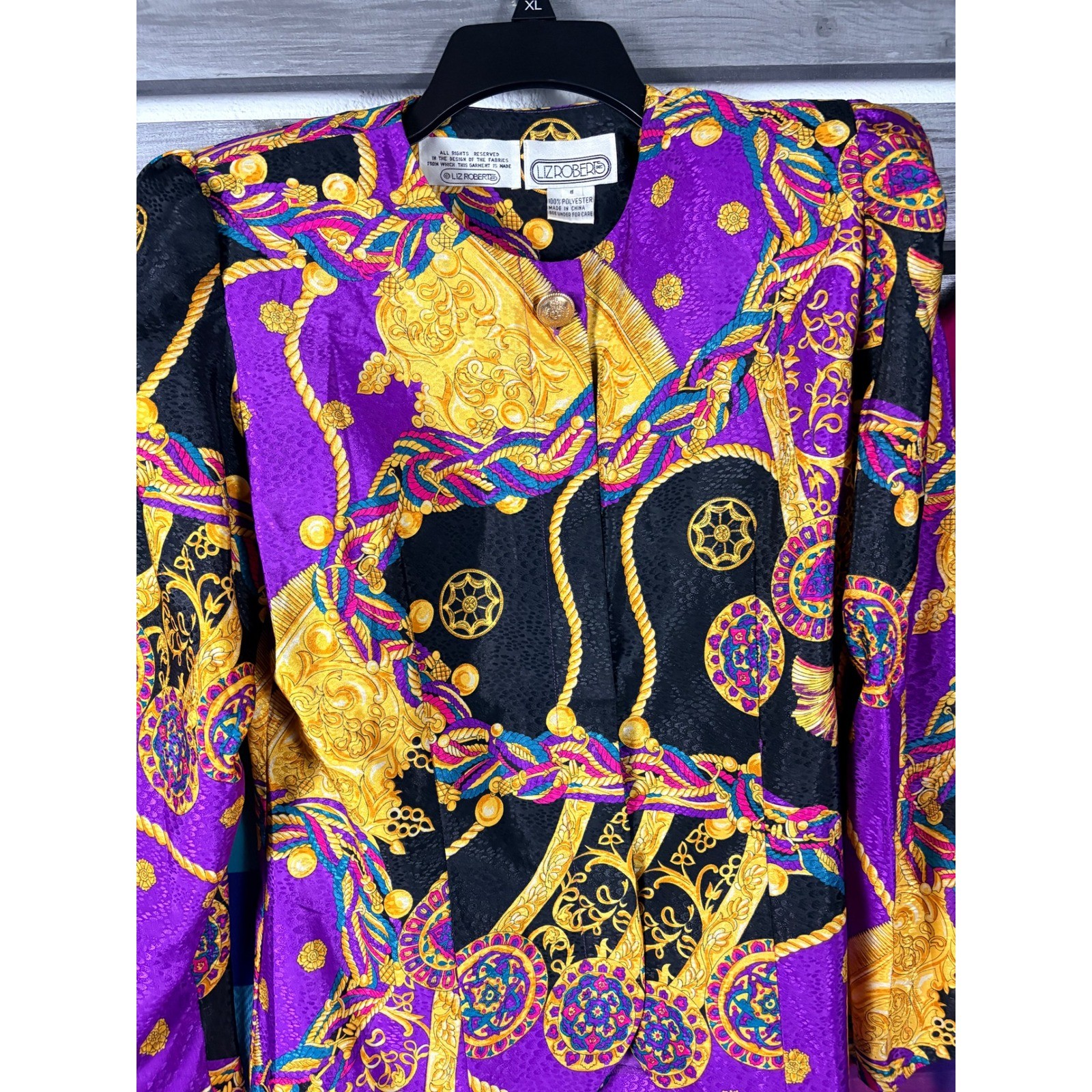 Vintage 80s 90s Women Blouse LOT 50 Colorblock Floral Geometric Baroque RESELLER