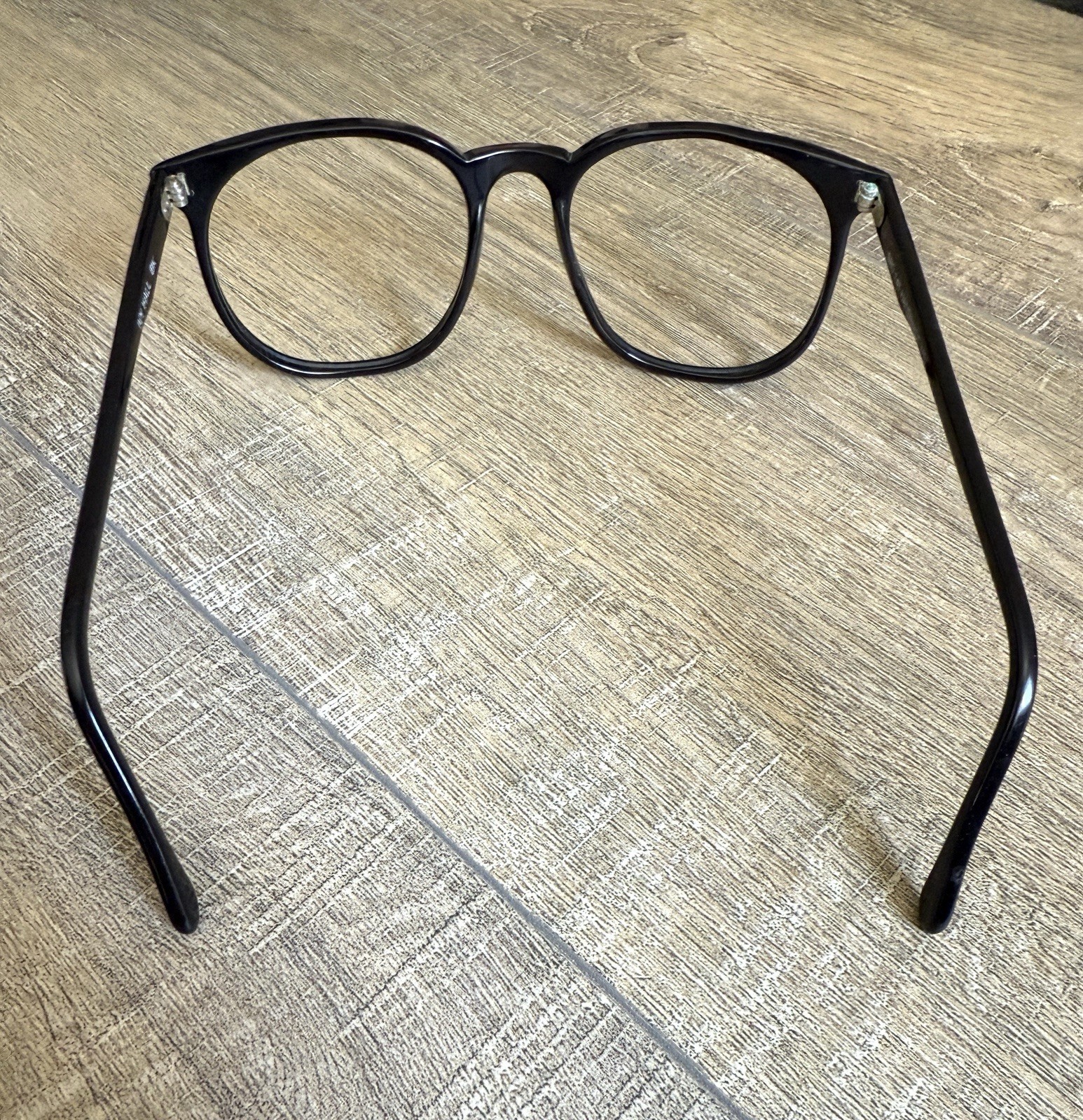 Vintage SRO Ivy Hall Eyeglass Frames Black 145mm America