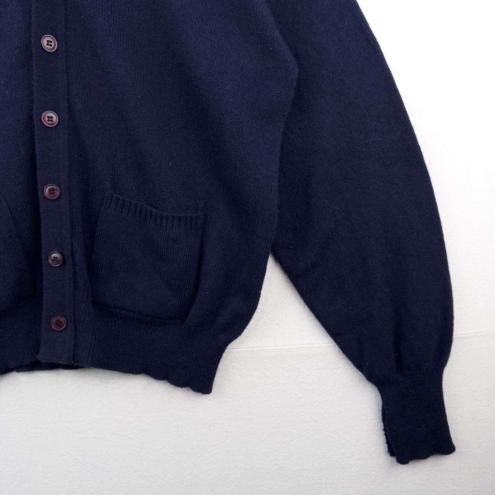 60’s Vintage Lord Jeff Men’s L Lambswool Cardigan Sweater Made In USA