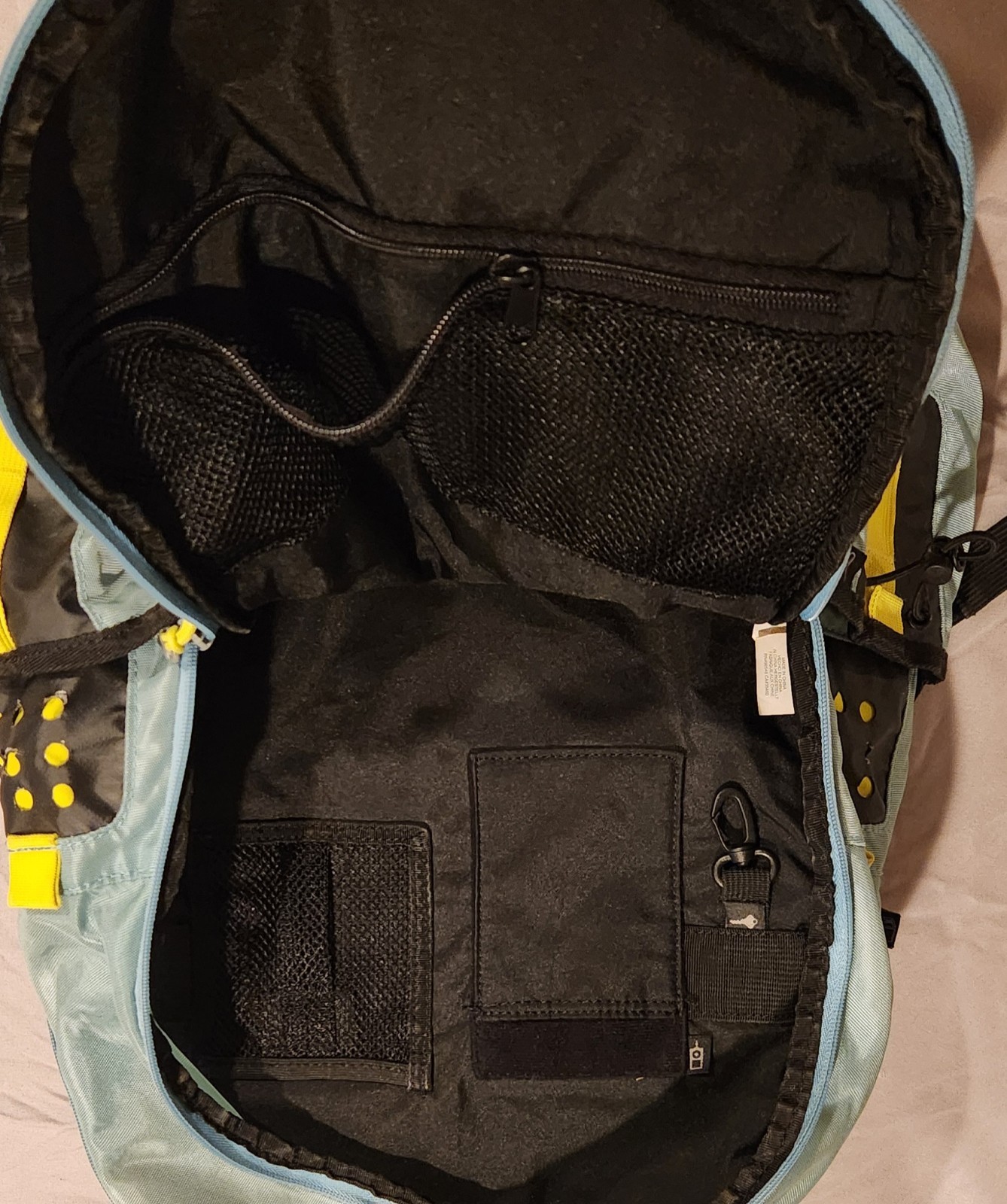 Oakley Echo Charlie Multicolor Laptop School Hiking Backpack Blue Yellow